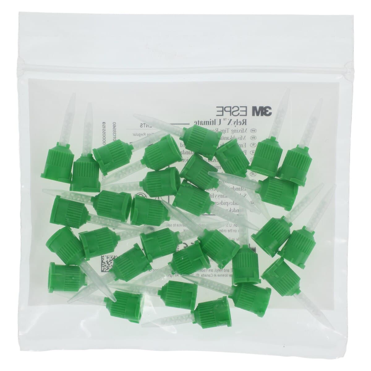 3M RelyX Ultimate Adhesive Resin Cement Mixing Tips, Regular, Green, 30/Pack, 56883 thumbnail 3