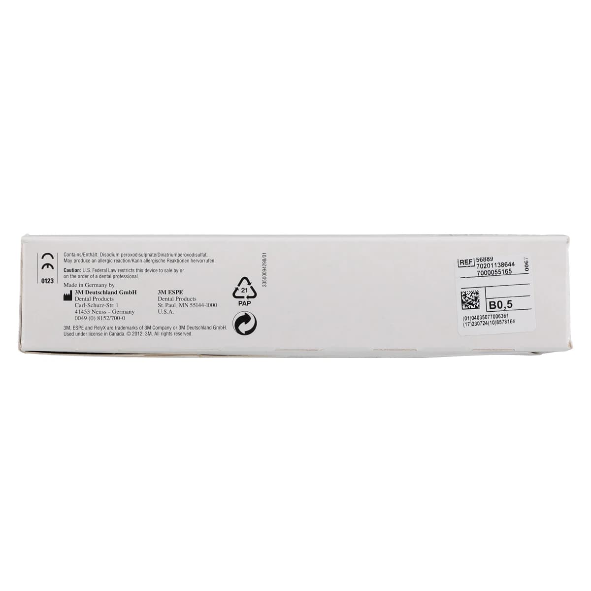 3M RelyX Ultimate Adhesive Resin Cement Refill, B0.5 Bleach, 8.5 g Syringe, 56889 thumbnail 9