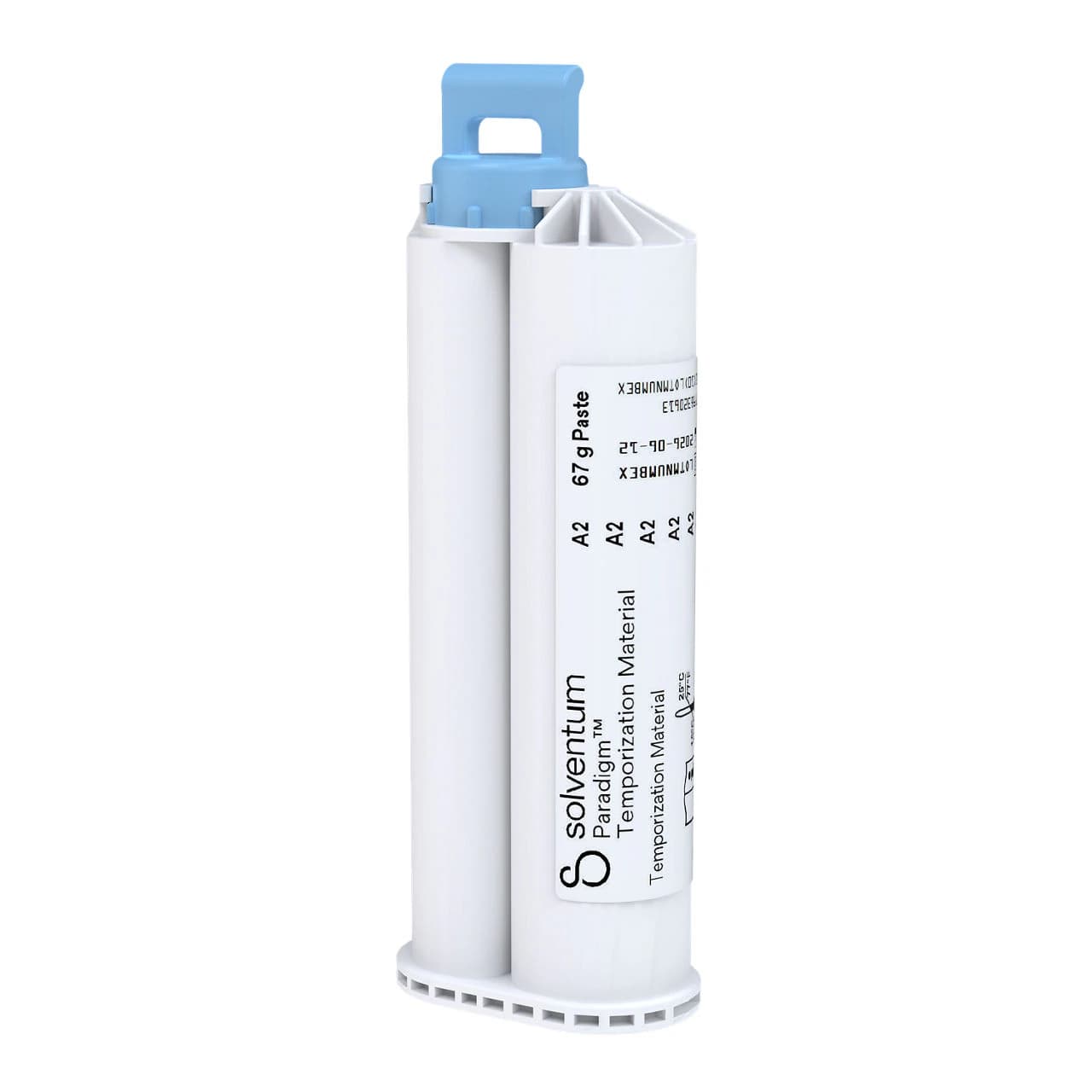 Solventum (3M) Paradigm Temporization Material Refill, Shade A2, 67 g Cartridge with 16 Blue Mixing Tips, 46994 thumbnail 2