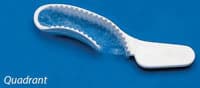 Premier Triple Tray Dual-Arch Impression Trays, Quadrant, Disposable, 40/Pk, 1006223 thumbnail 2