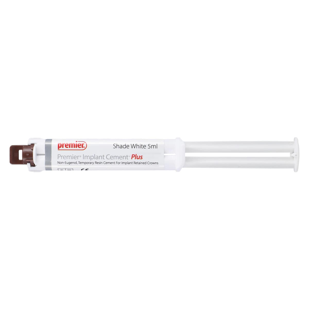 Premier® Implant Cement™ Plus, Standard Pack, White, 5 ml Automix Syringe with 10 Mixing Tips, 3001551 thumbnail 2