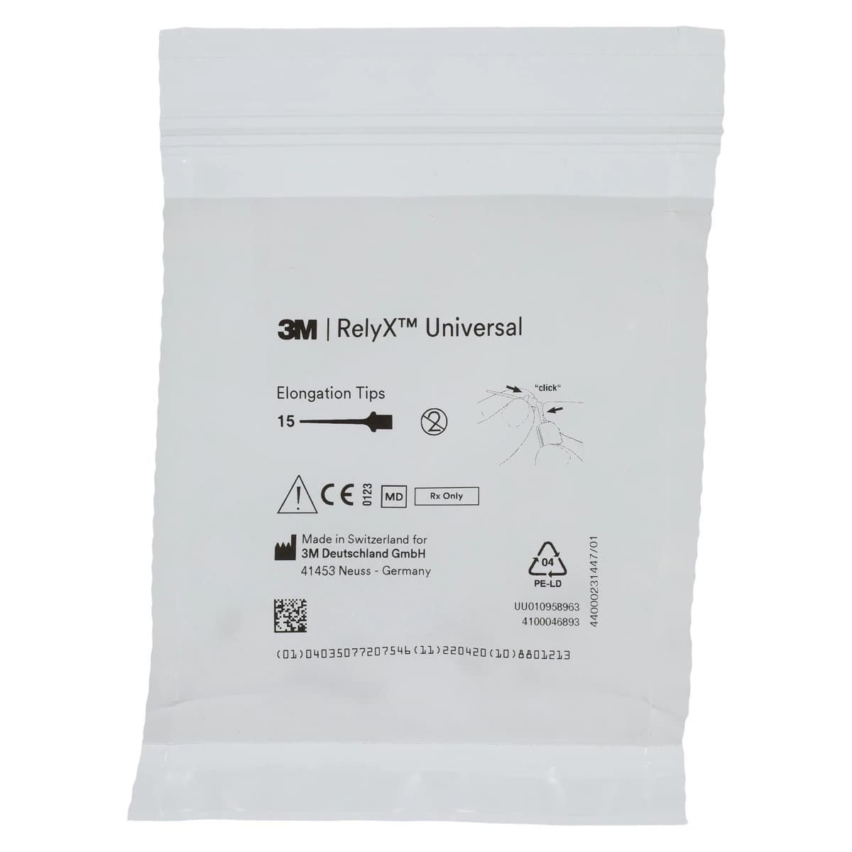 3M RelyX Universal Resin Cement Trial Kit, Translucent (TR), Dual-Cure, 3.4g Syringe, 56969 thumbnail 16