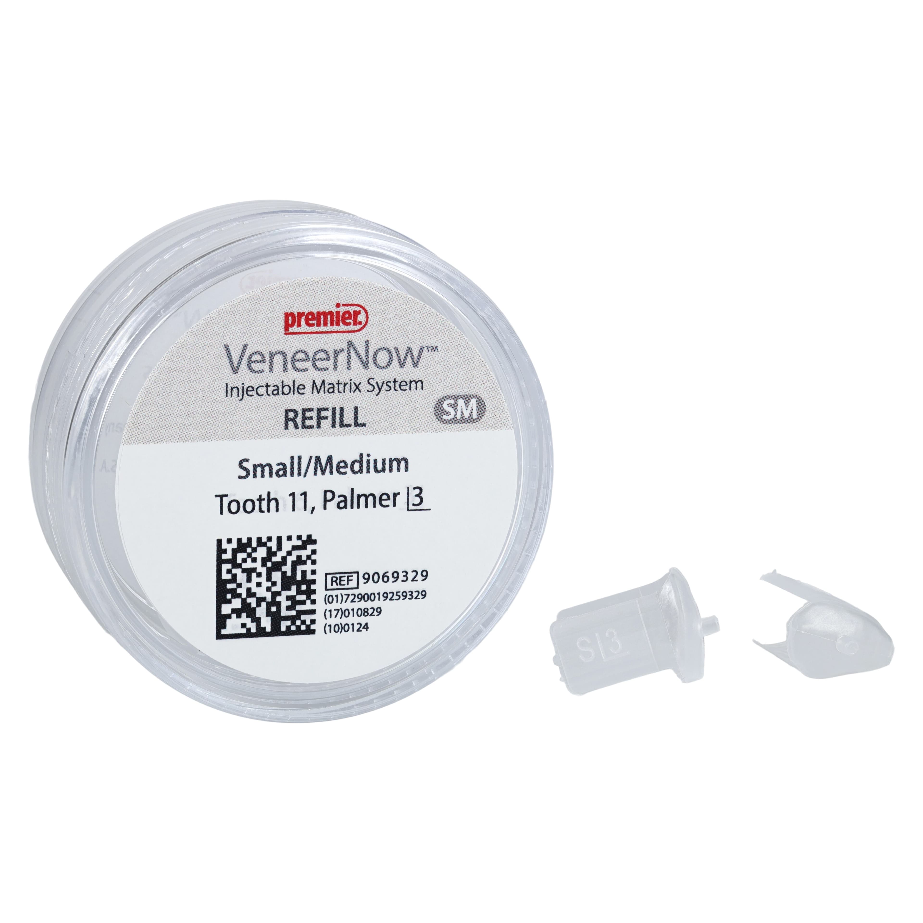 VeneerNow Injectable Matrix System Refill, Tooth 11, Small/Medium, 6/Pkg, 9069329 thumbnail 2