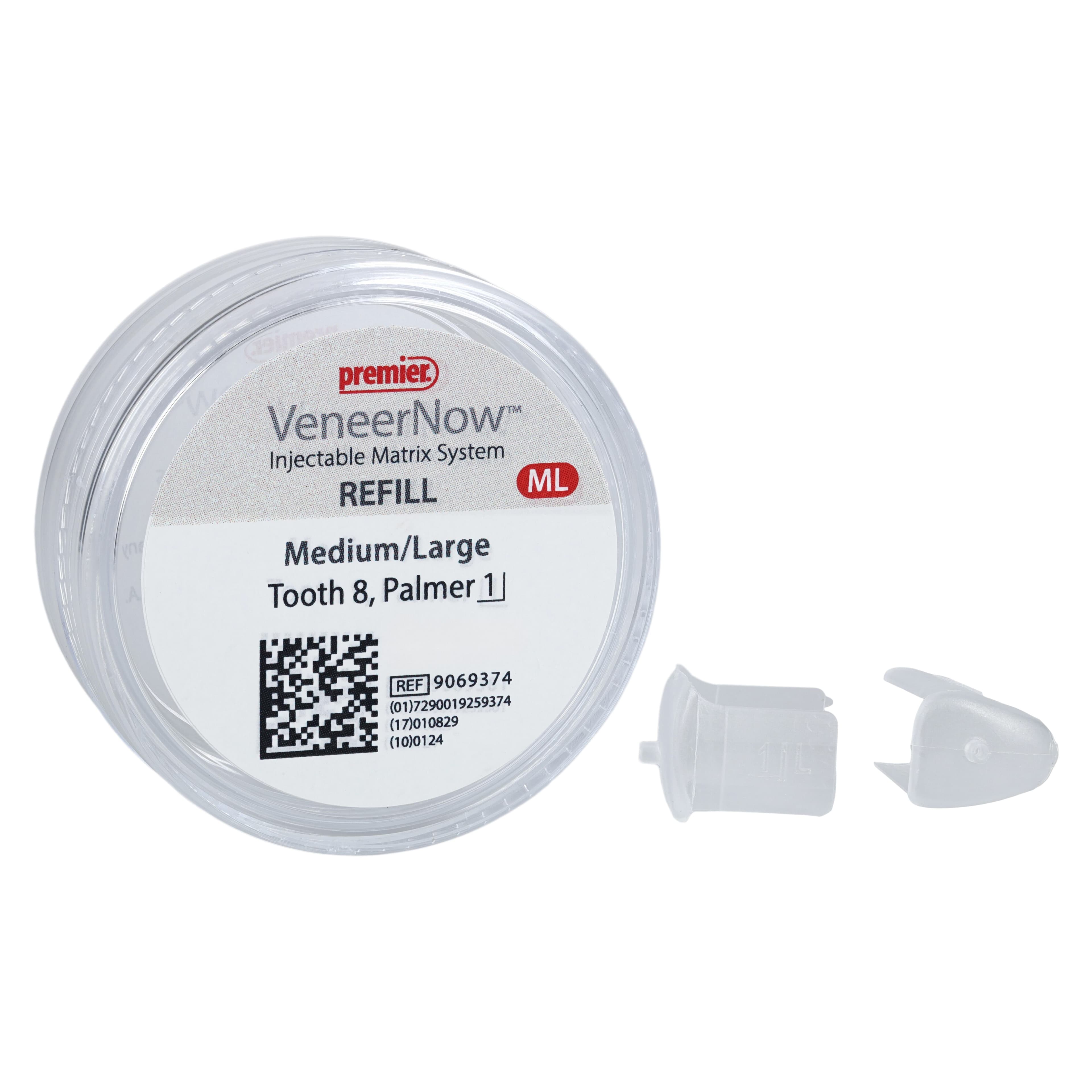 VeneerNow Injectable Matrix System Refill, Tooth 8, Medium/Large, 8 mL, 6/Pk, 9069374 thumbnail 2