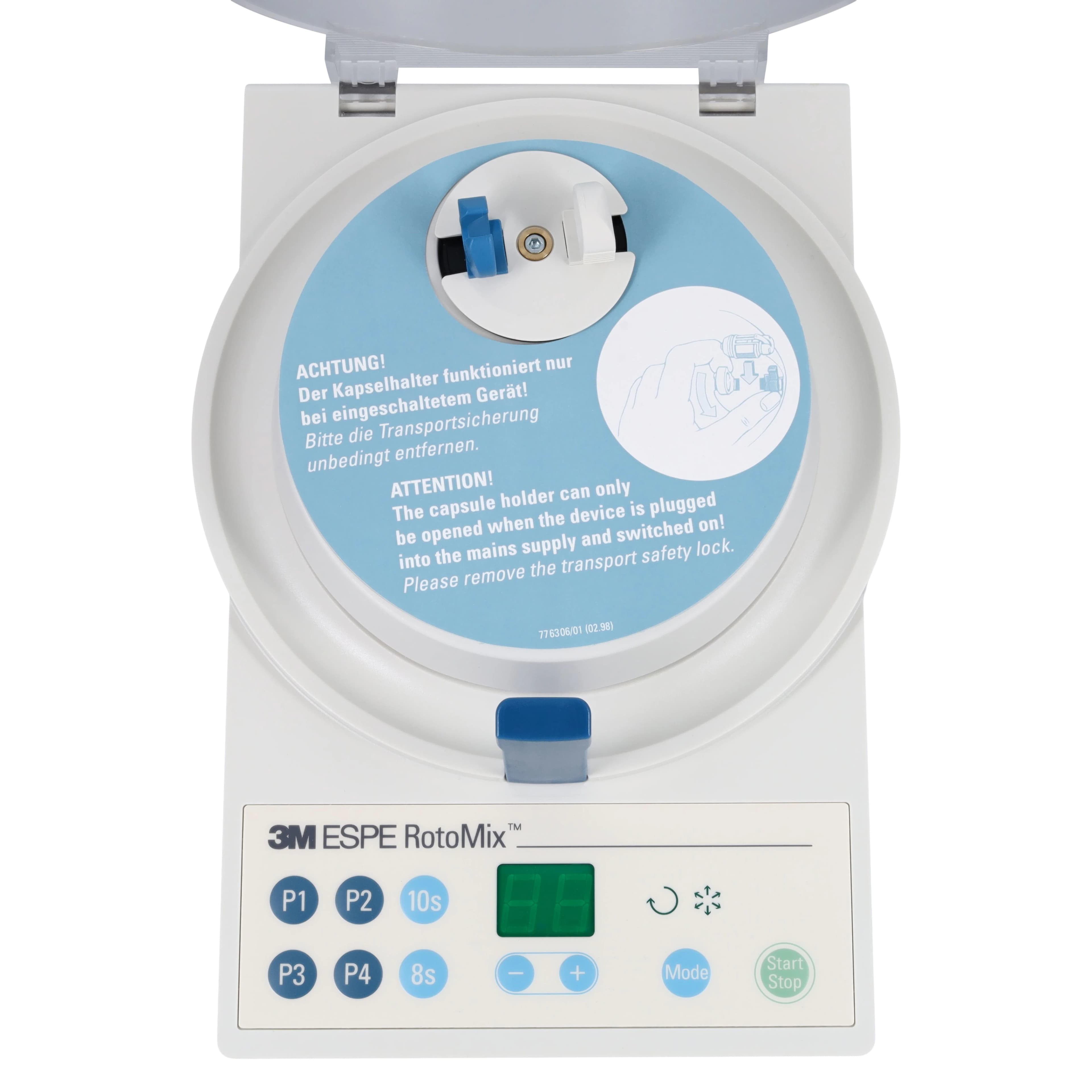 Solventum RotoMix Digital Capsule Mixing Unit, 120V/60Hz, 76310 thumbnail 7