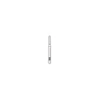 Two Striper® Diamond Bur, FG Friction Grip, Coarse, Green, Parallel Cylinder Round End, #573.6C, 1.2 mm Diameter, 6.0 mm Length, 5/Pkg - Two Striper® Diamond Burs – FG, Coarse, Green, Parallel Cylinder Round End, 5/Pkg - # 573, 1.2 mm Diameter, 6.0 mm Length - Image 1