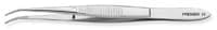 Premier Iris Curved 4" Dressing Pliers, Single, 9.8cm - Premier Iris Curved 4" Dressing Pliers, single plier - Image 1