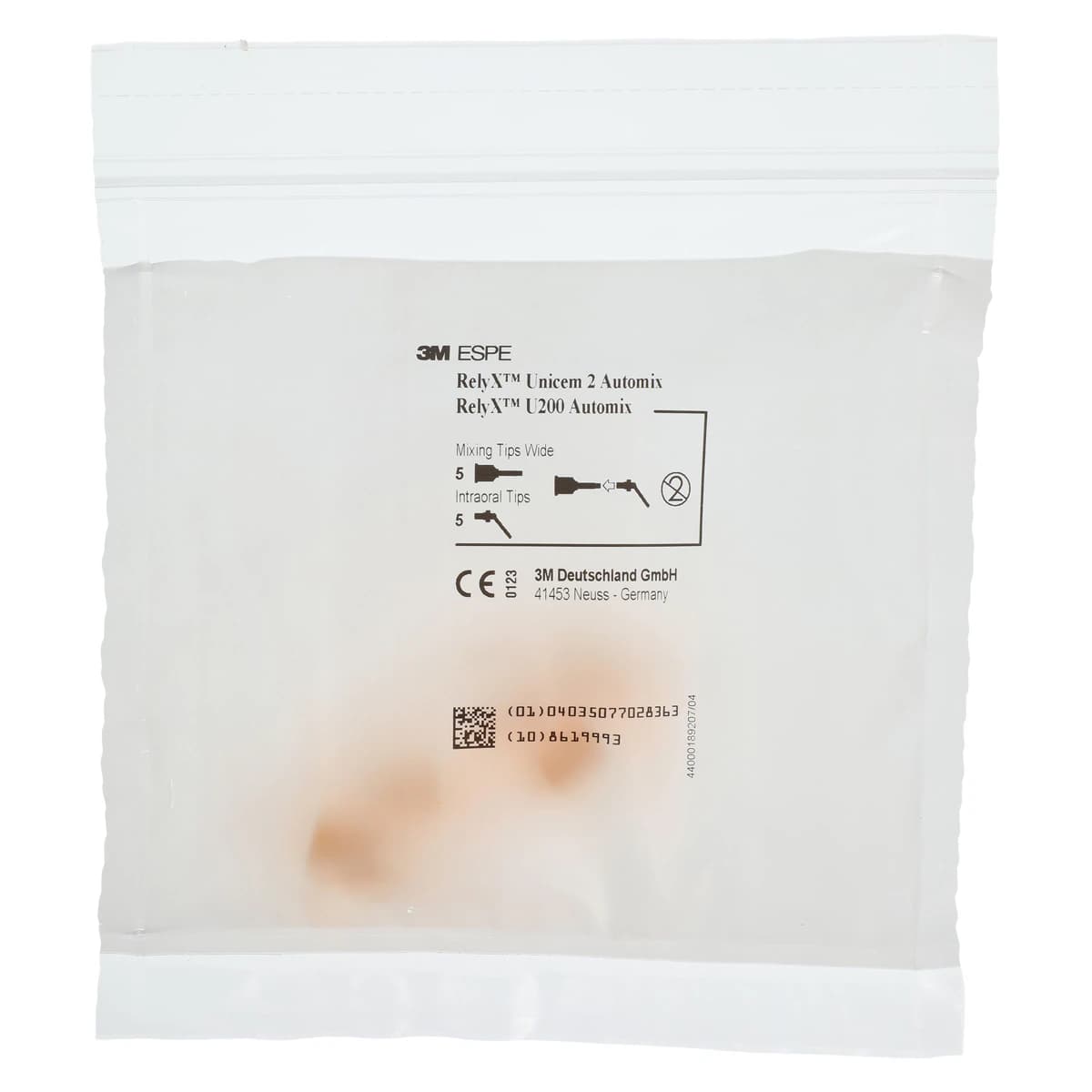 RelyX Unicem 2 Self-Adhesive Resin Cement, Automix Syringe Value Pack, A3 Opaque, 3 x 8.5 g Syringes, 56857 thumbnail 6