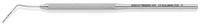 Premier Clear-View Goldman-Fox Periodontal Probe, Single End, Color-Coded 1-2-3-5-7-8-9-10 Markings, 7/32" Round Handle, Stainless Steel, 1004918 - Clear-View™ Probes – Goldman-Fox, Color-Coded Markings, Simple Stem Handle, Single End - Clear-View™ Probes – Goldman-Fox, Color-Coded Markings, Simple Stem Handle, Single End - Image 1