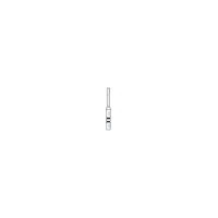 Two Striper ShortCut Diamond Bur, FGSS, KS Cylinder Round Edge, 575.7 S KS1, 1.2 mm, Coarse, Green, 5/Pk, 2015911 - Two Striper Diamond Burs, FGSS, KS Cylinder, Round Edge, 575.7 S KS1, 1.2 mm, Coarse, Green, 5/Pk, 2015911 - Image 1