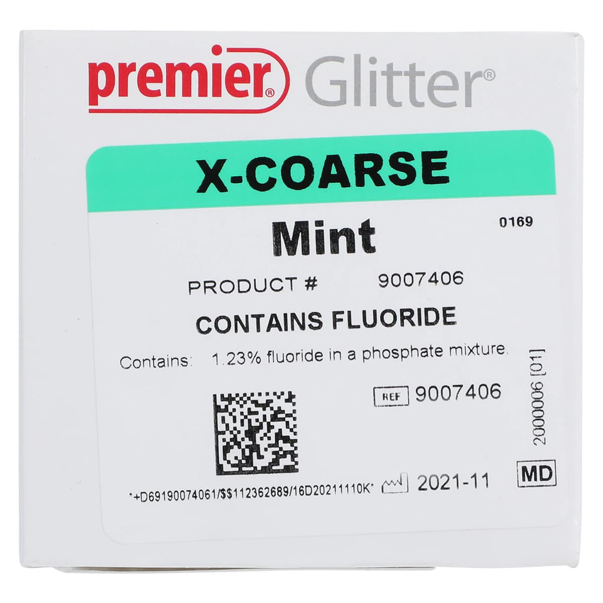 Glitter Prophy Paste, Extra Coarse, Mint, with Fluoride, 200 Unit-Dose Cups/Box, 9007406 thumbnail 4