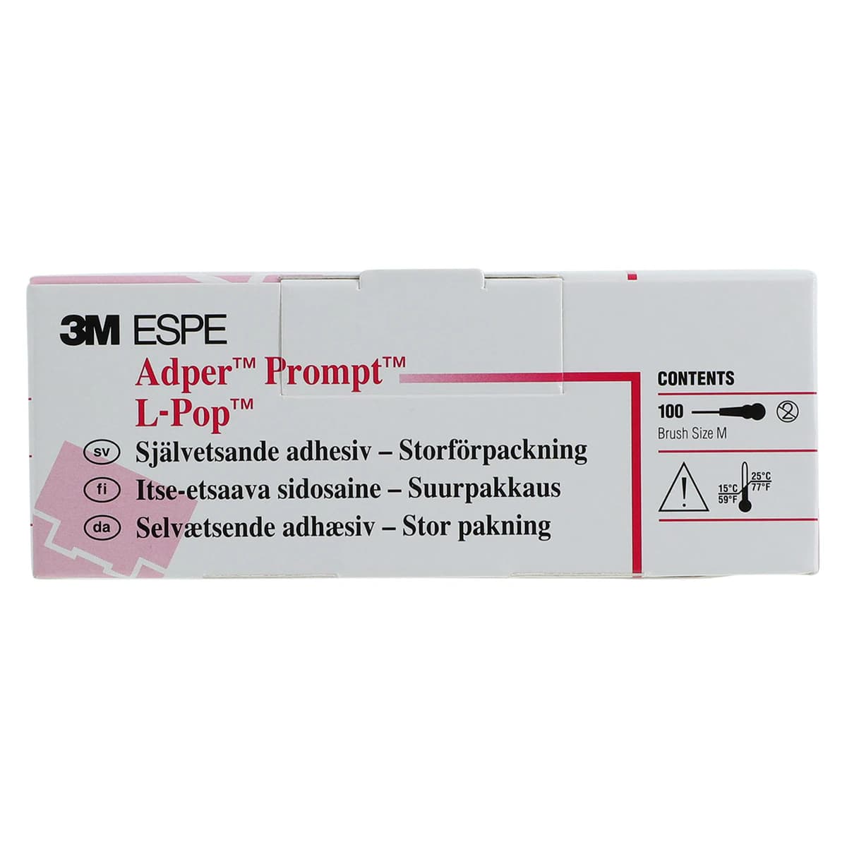 Solventum (3M) Adper Prompt L-Pop Self-Etch Adhesive, Giant Pack, 100 Unit-Dose Applicators, 41926 thumbnail 4