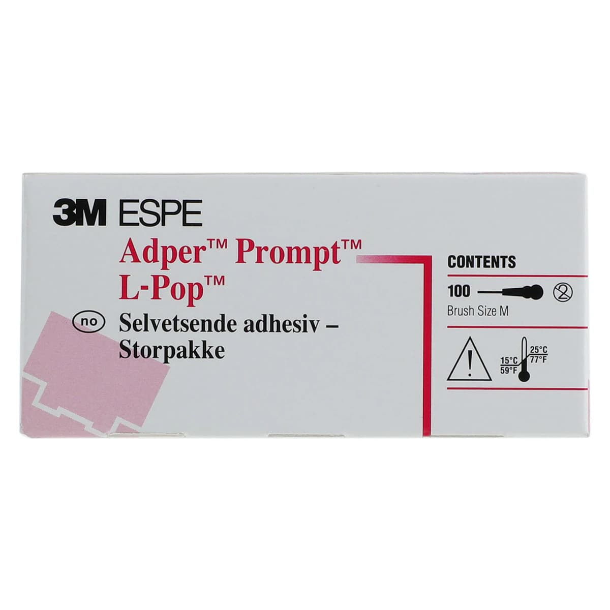 Solventum (3M) Adper Prompt L-Pop Self-Etch Adhesive, Giant Pack, 100 Unit-Dose Applicators, 41926 thumbnail 7