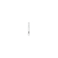 Two Striper® Diamond Bur, FG, Flat-End Cylinder, #520.4, Coarse, Green, 1.4 mm Diameter, 4.0 mm Length, 5/Pk, 2015281 - Two Striper® Diamond Burs – FG, Coarse, Green, Cylinder Flat End - # 520, 1.4 mm Diameter, 4.0 mm Length - Image 1