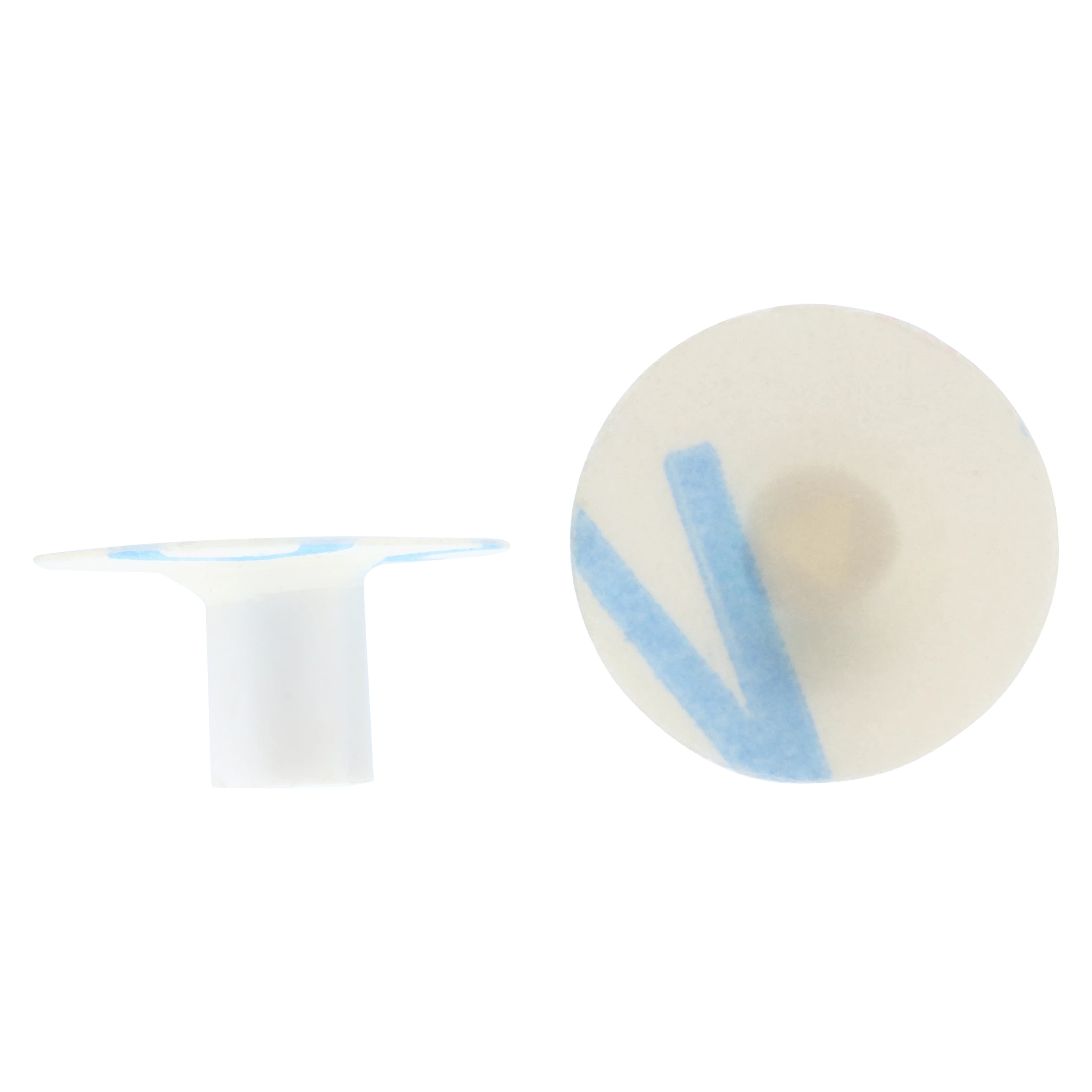 Poli-Pro Disc Composite Polishers, Refill, 1/2", Extra-Fine, Double-Sided Grit, White, 40/Pk, 2019078 thumbnail 3