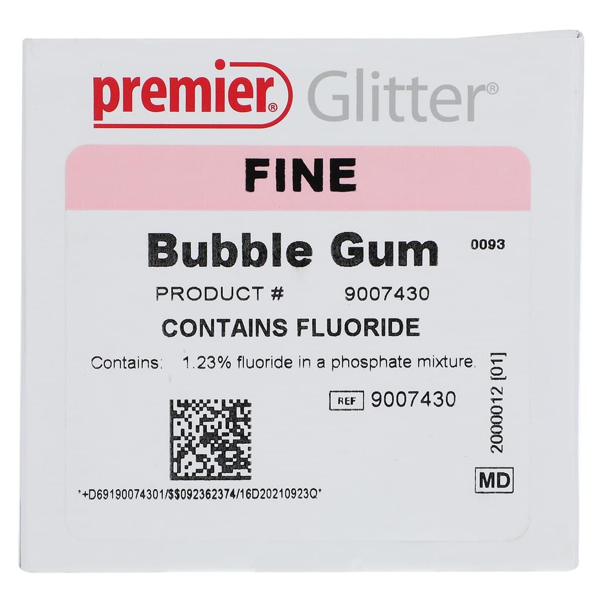 Glitter Prophy Paste, Fine, Bubblegum, With Fluoride, Unit Dose Cups, 200/Box, 9007430 thumbnail 4