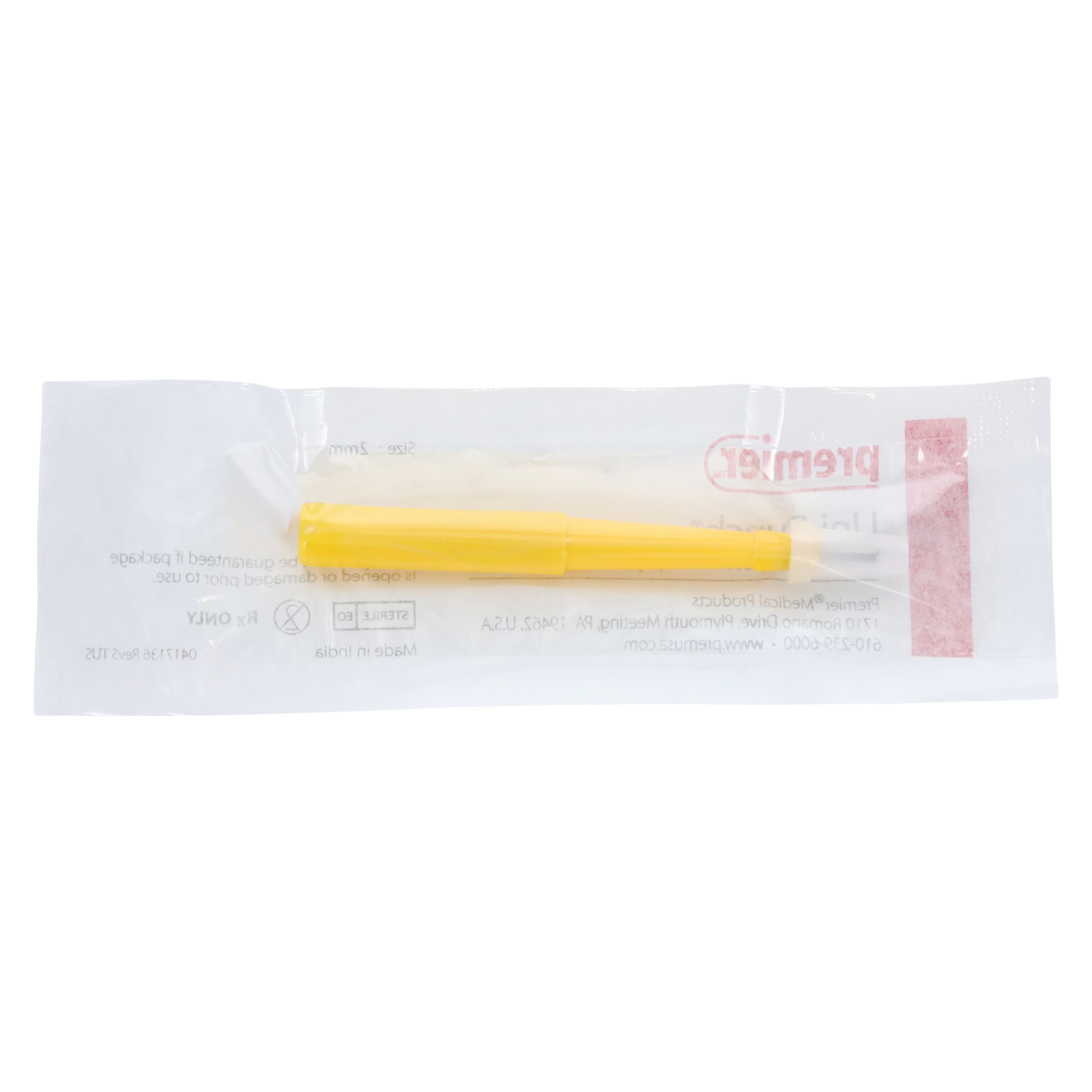 Uni-Punch® Seamless Disposable Biopsy Punch, Assorted Sizes (2mm, 3mm, 3.5mm, 4mm, 5mm), Sterile, 25/Box, 9033525 thumbnail 4