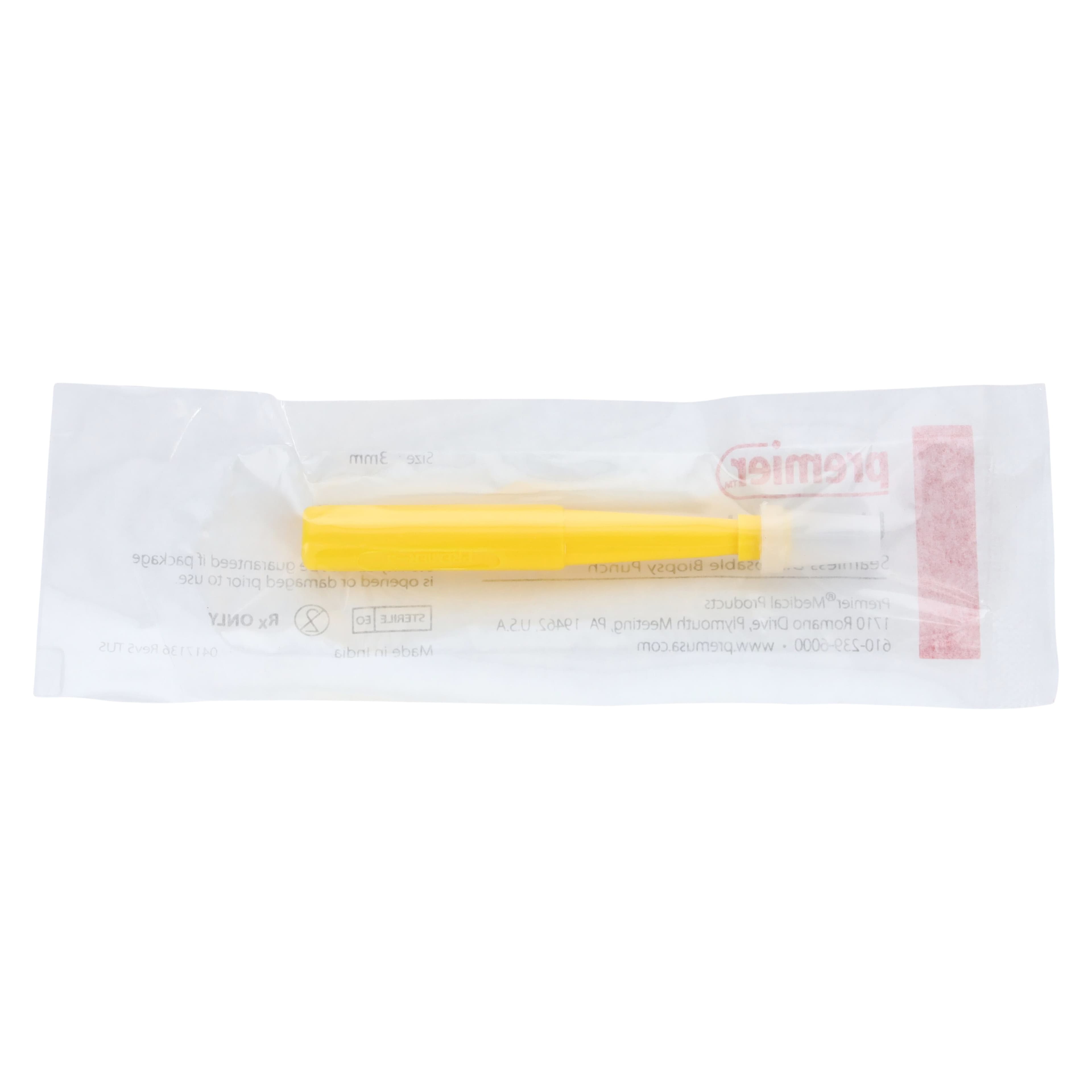Uni-Punch® Seamless Disposable Biopsy Punch, Assorted Sizes (2mm, 3mm, 3.5mm, 4mm, 5mm), Sterile, 25/Box, 9033525 thumbnail 6
