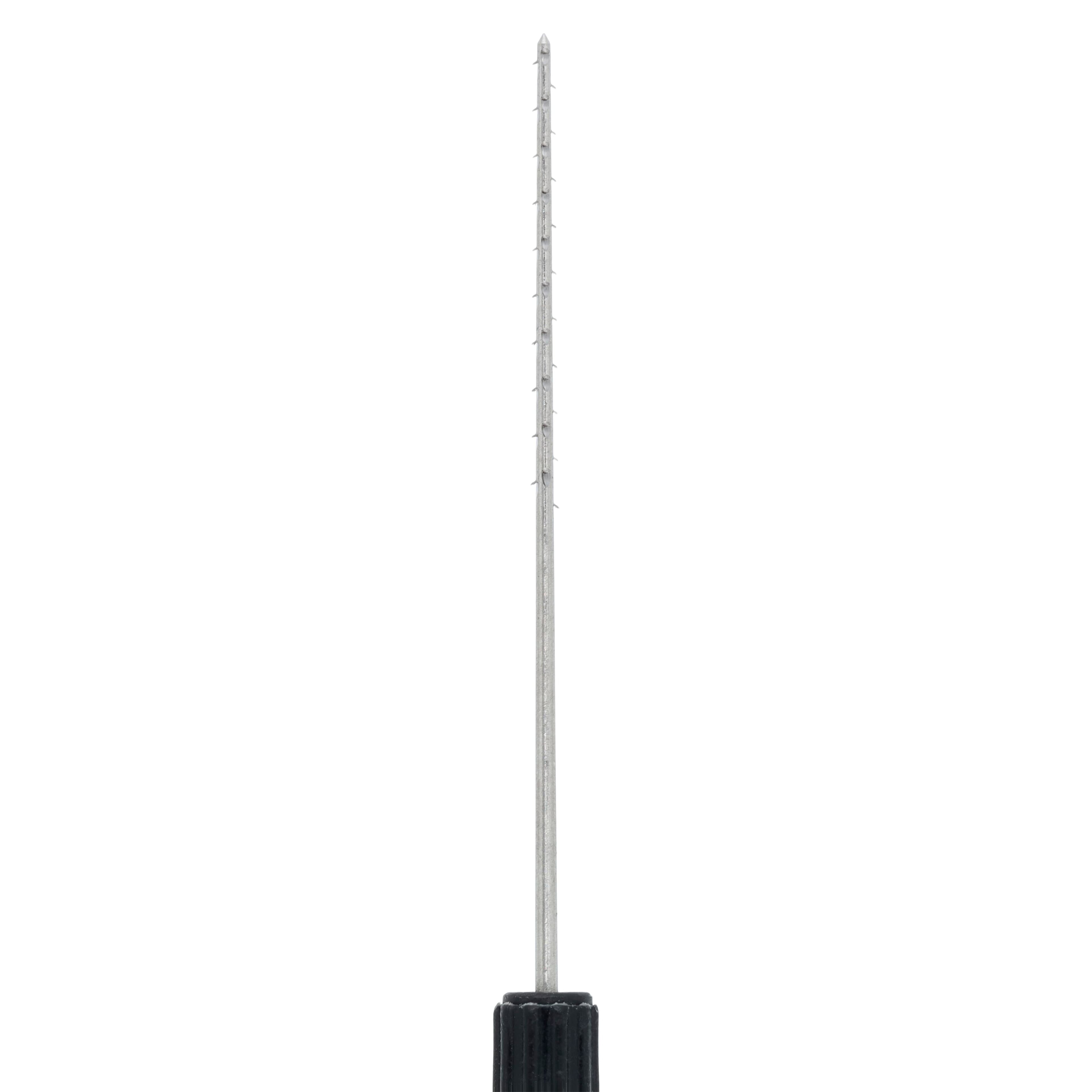 Premier Barbed Broaches, Size #60, Black, Stainless Steel, Color-Coded Plastic Handle, 144/Box, 9053636 thumbnail 2