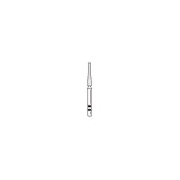 Two Striper Diamond Burs, FG, Flat-End Taper, 721.10F, 1.3 mm Major/0.8 mm Minor Diameter, Fine, Red, 5/Pk, 2015386 - Two Striper Diamond Burs, FG, Flat-End Taper, 721.10, 1.3 mm, Fine, Red, 5/Pk, 2015386 - Image 1