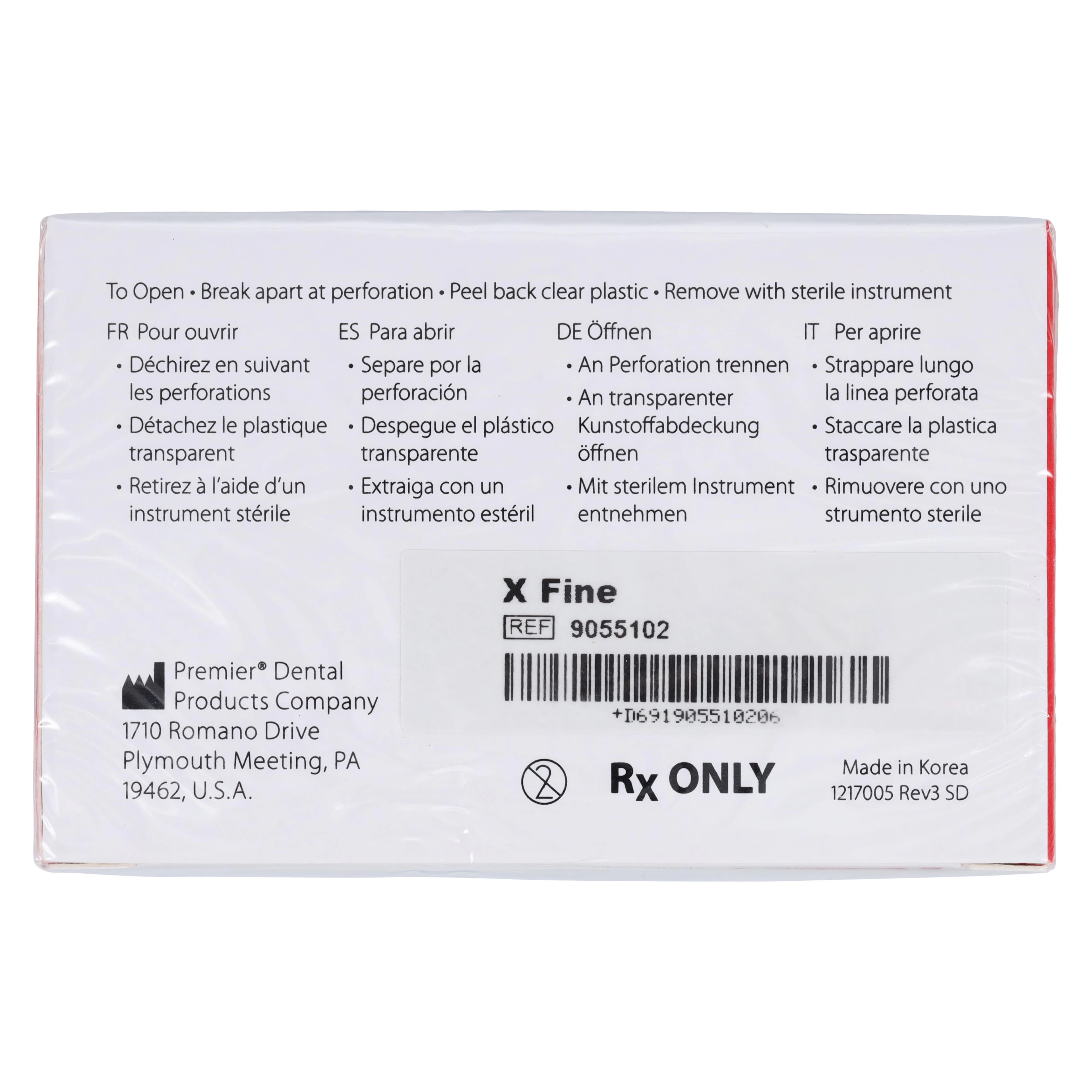 Premier Absorbent Paper Points, X-Fine, Sterile, White, 200/Box, 9055102 thumbnail 2