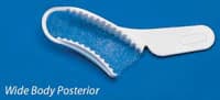 Triple Tray Dual-Arch Impression Trays, Wide Body Posterior, Disposable, 48/Pk, 1006283 thumbnail 2
