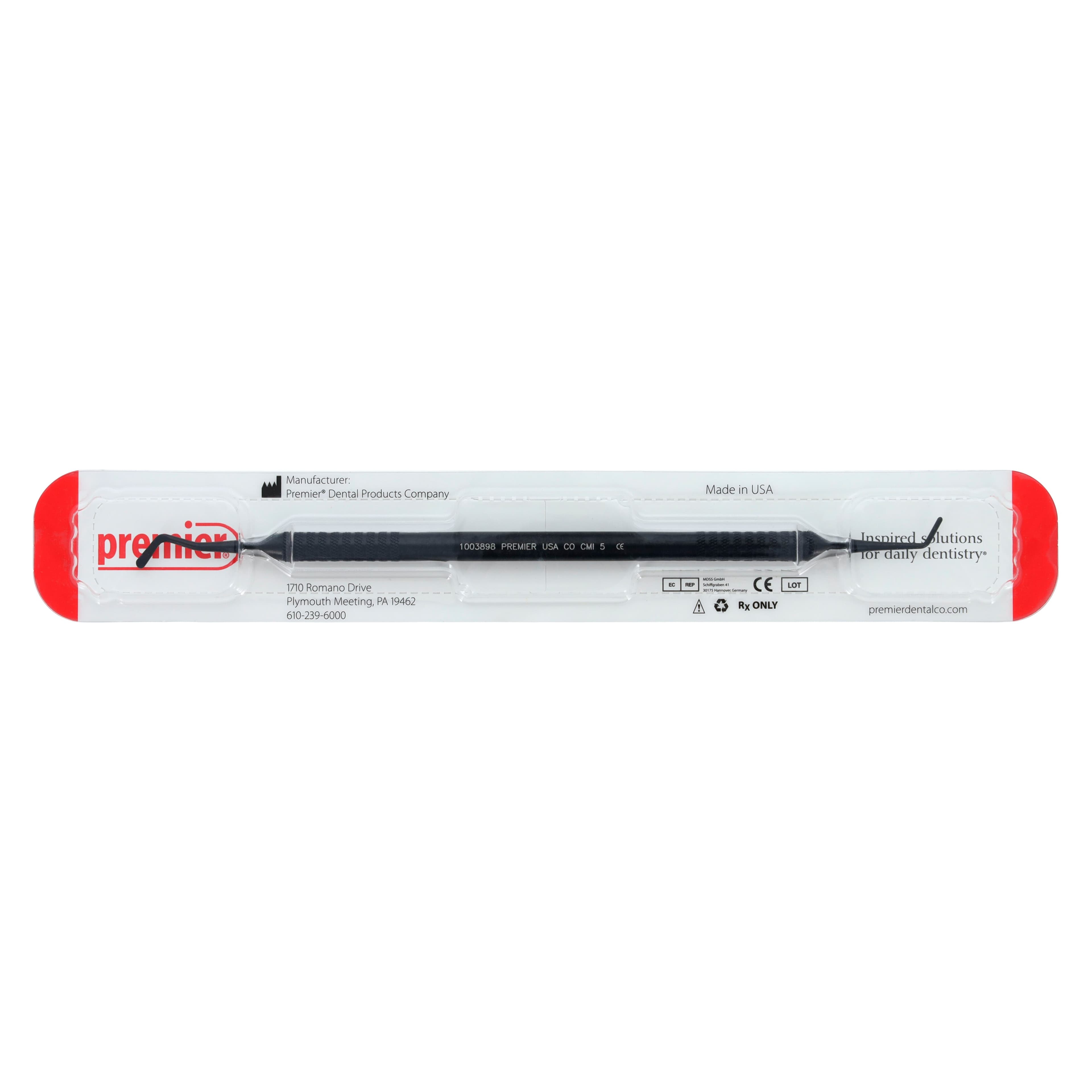Premier Composite Manipulation Instrument CMI-5, Double-Ended, Black Anodized Aluminum, #5, 1/Pk, 1003898 thumbnail 5