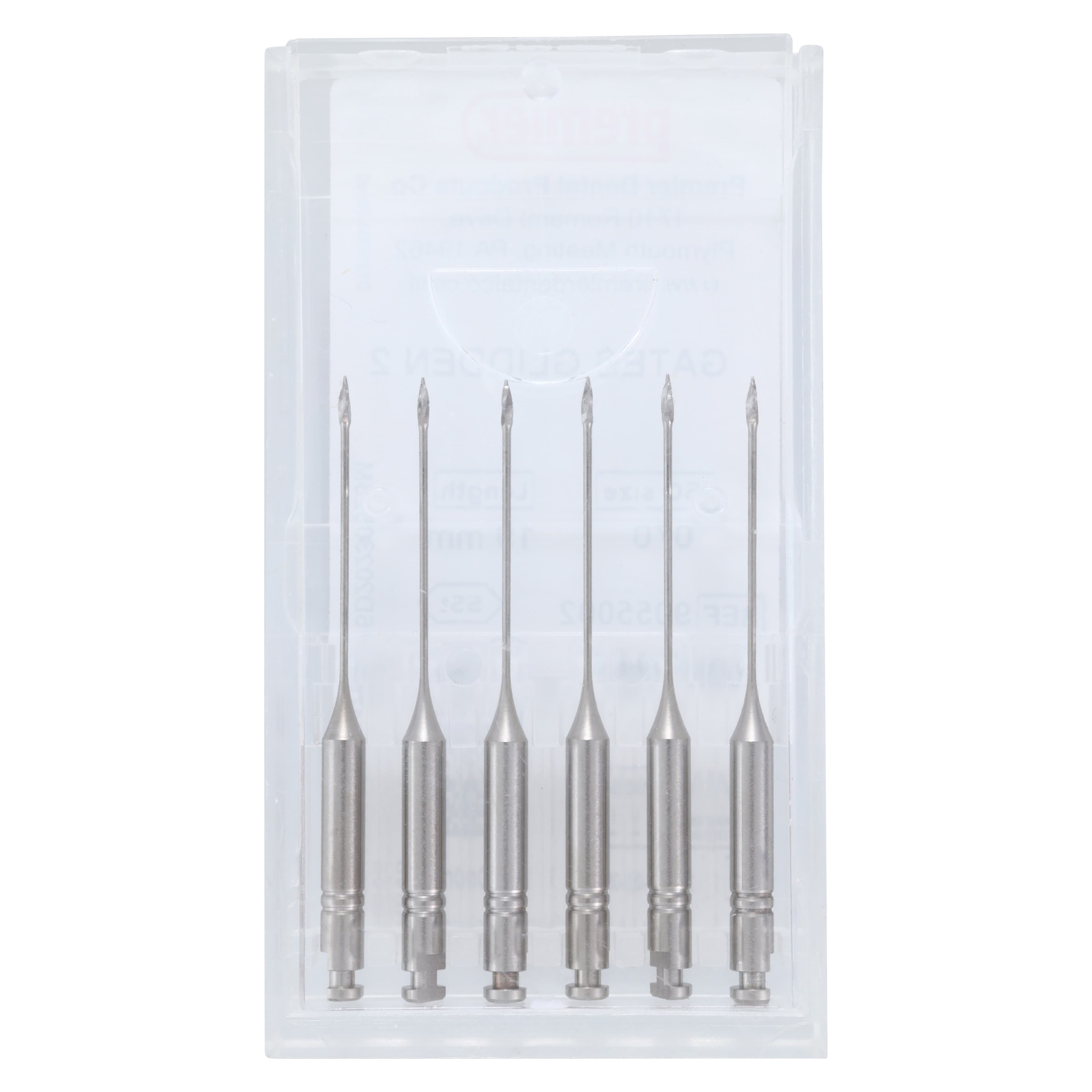 Premier Gates-Glidden Drills #2, 19mm/32mm, Stainless Steel, 6/Pk, 9055002 thumbnail 7