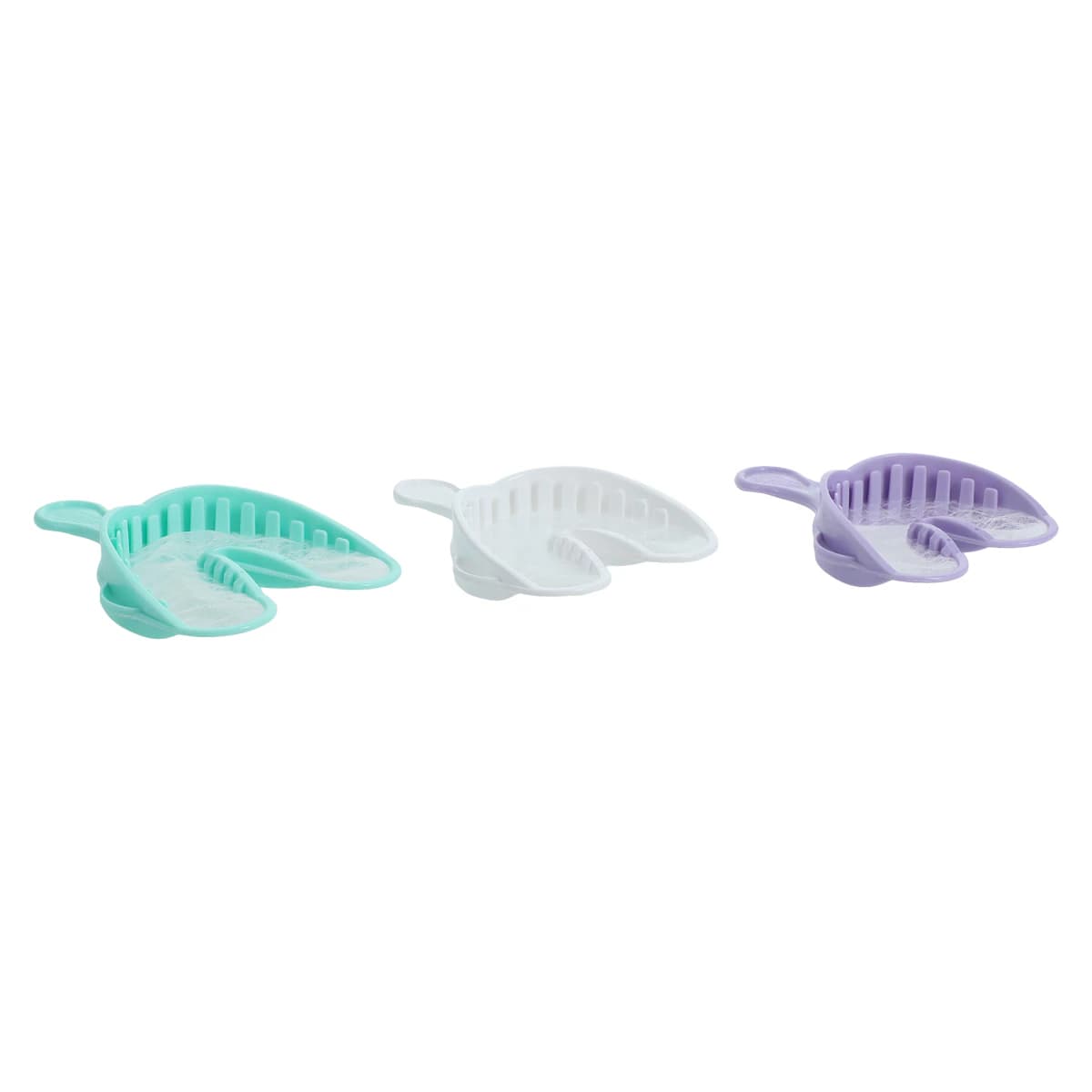 Alfa™ Triple Tray® Assorted Impression Trays, 5 Small / 14 Medium / 5 Large, 24/Box, 1006343 thumbnail 2