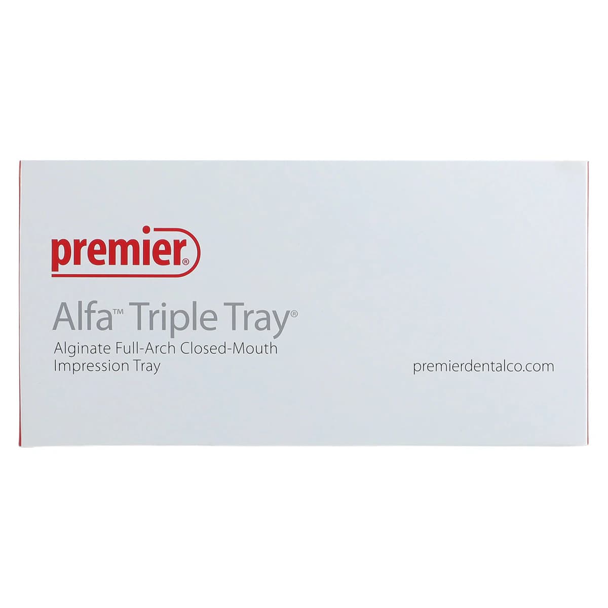 Alfa™ Triple Tray® Assorted Impression Trays, 5 Small / 14 Medium / 5 Large, 24/Box, 1006343 thumbnail 7