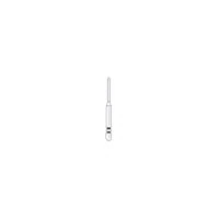 Two Striper Diamond Bur, FG, Modified Beveled Cylinder, #510.8, 1.0 mm, Coarse, Green, 5/Pk, 2015974 - Two Striper Diamond Burs, FG, Modified Beveled Cylinder, 510.8, 1.0 mm, Coarse, Green, 5/Pk, 2015974 - Image 1