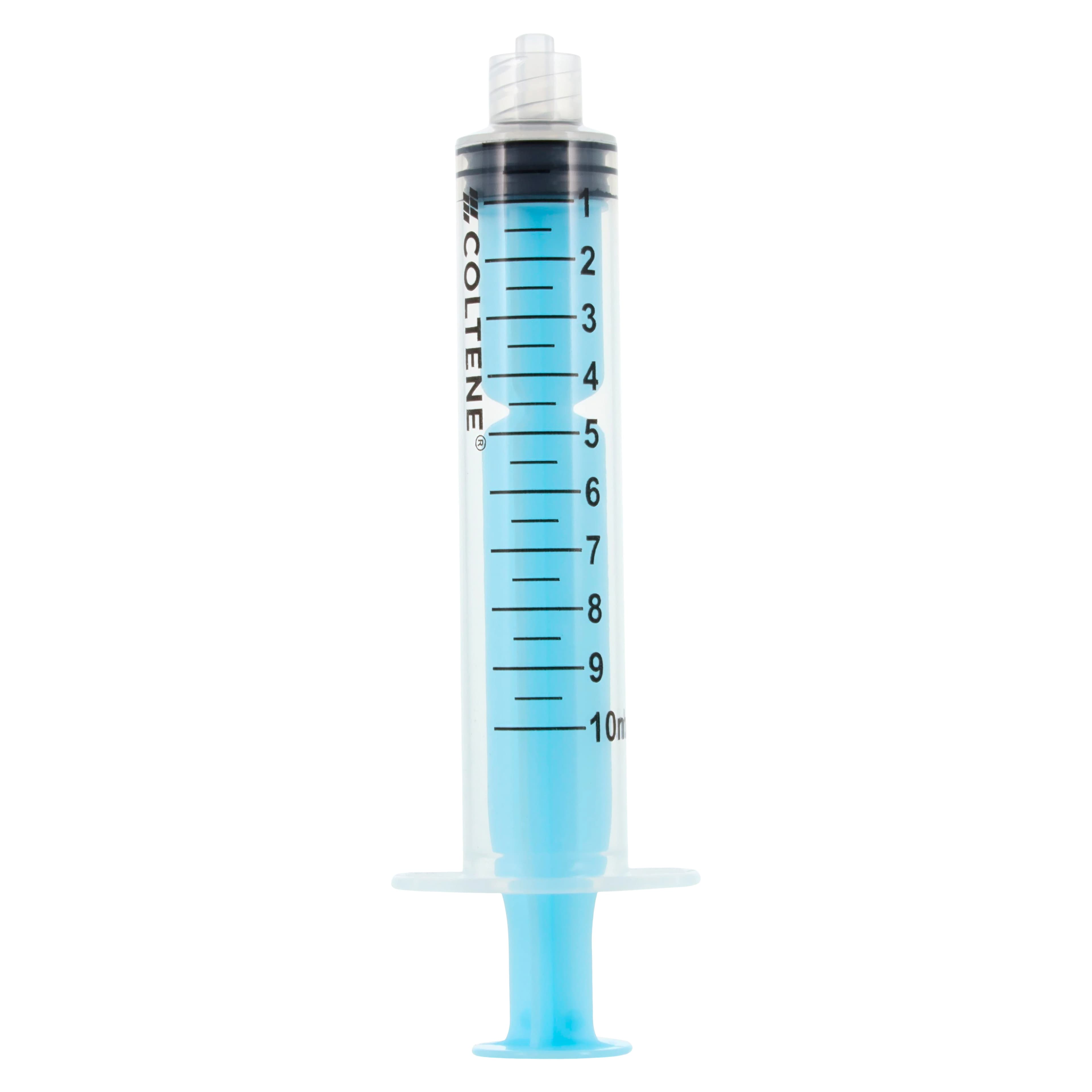 CanalPro Color-Coded Luer Lock Irrigation Syringe, 10 mL, Blue, Disposable, Latex-Free, 50/Box, 60011174 thumbnail 3