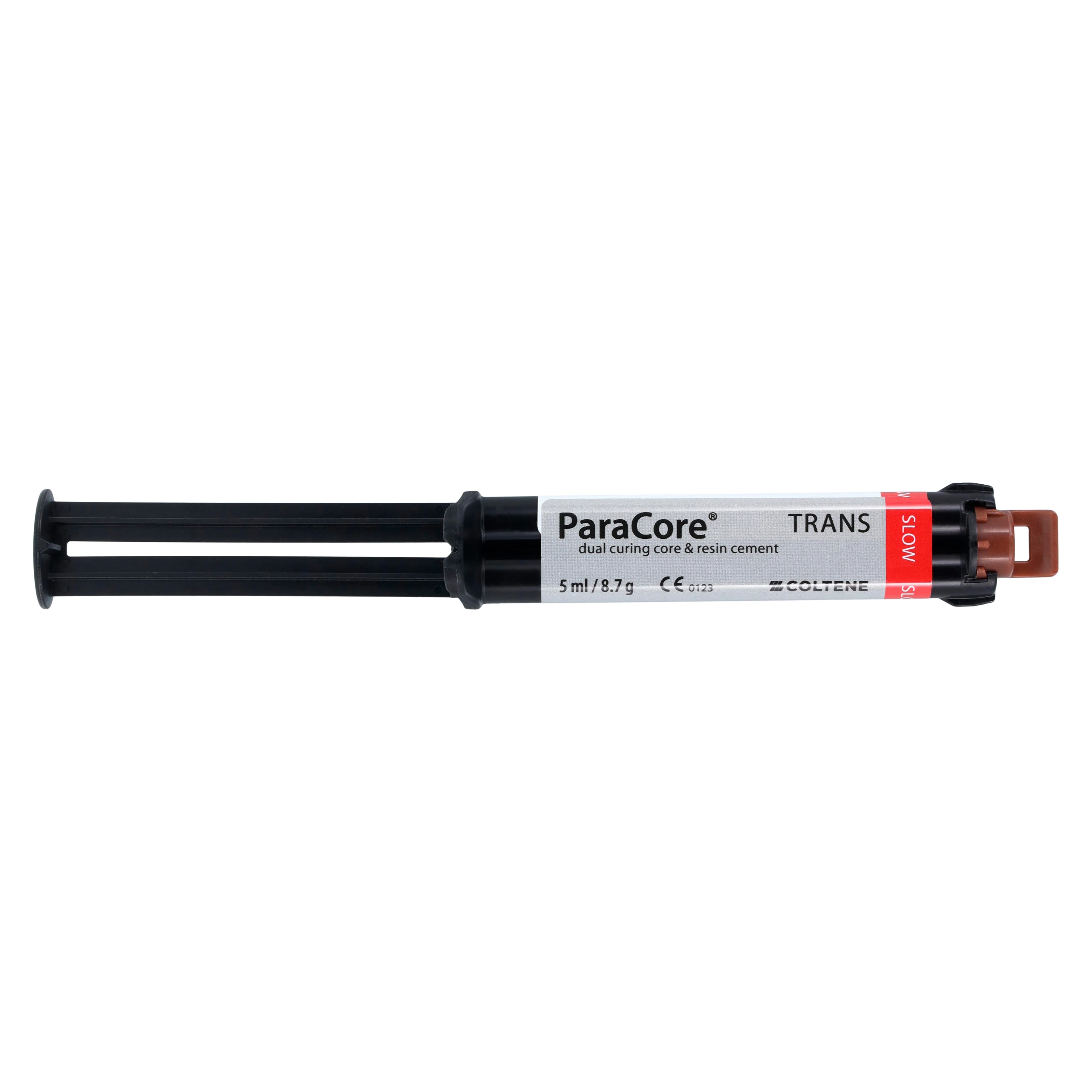ParaCore Automix Dual-Cure Core Build-Up Material, Slow Set, Translucent, 5 mL Syringe Refill, 2/Pk, 60011392 - ParaCore&reg; - 5ml - Slow Translucent Refill - Image 1