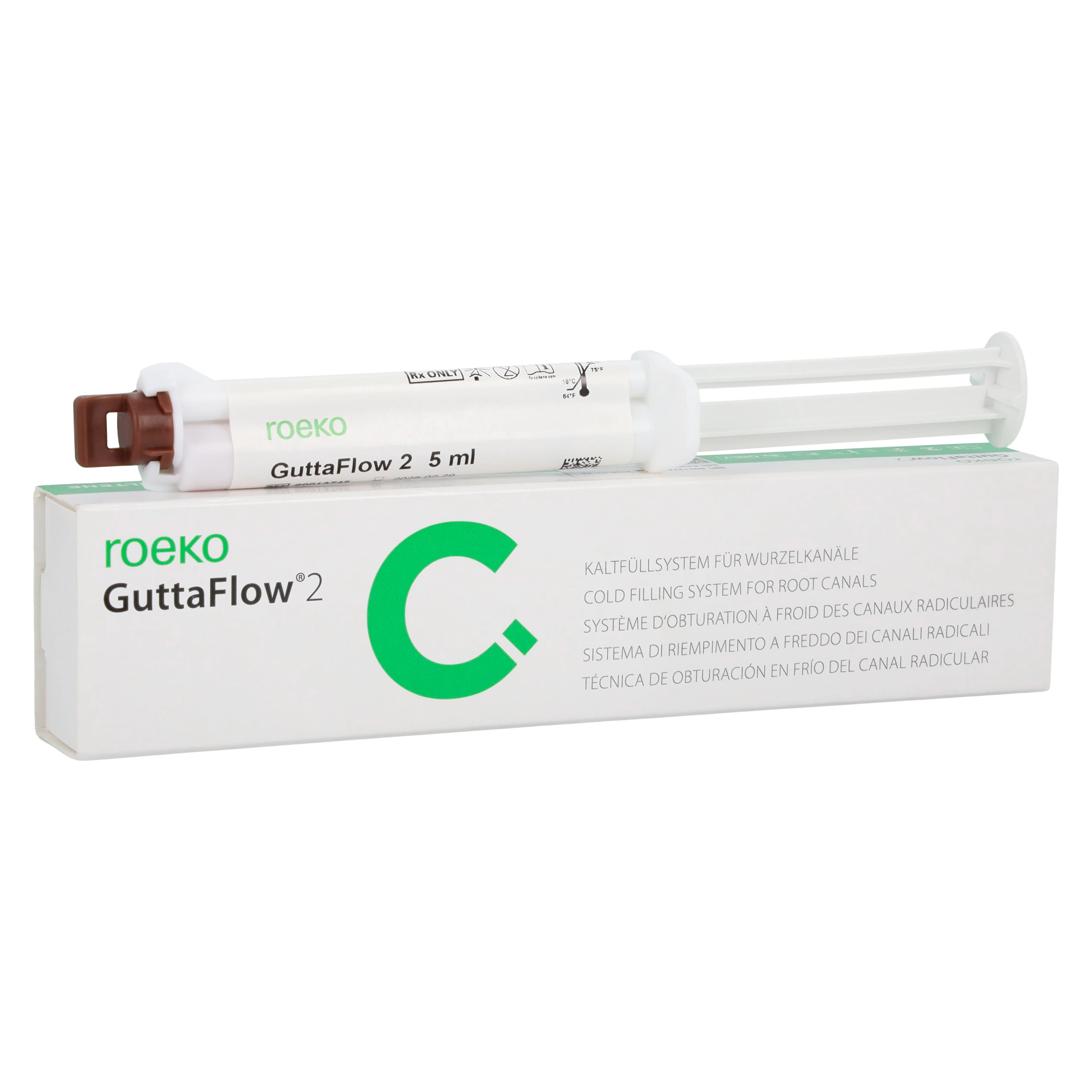 Roeko GuttaFlow2 Dual-Barrel Syringe Refill, 5 ml, 1/Pk, 60013745 - ROEKO GuttaFlow2 Dual-Barrel Syringe Refill 5 ml - Image 1
