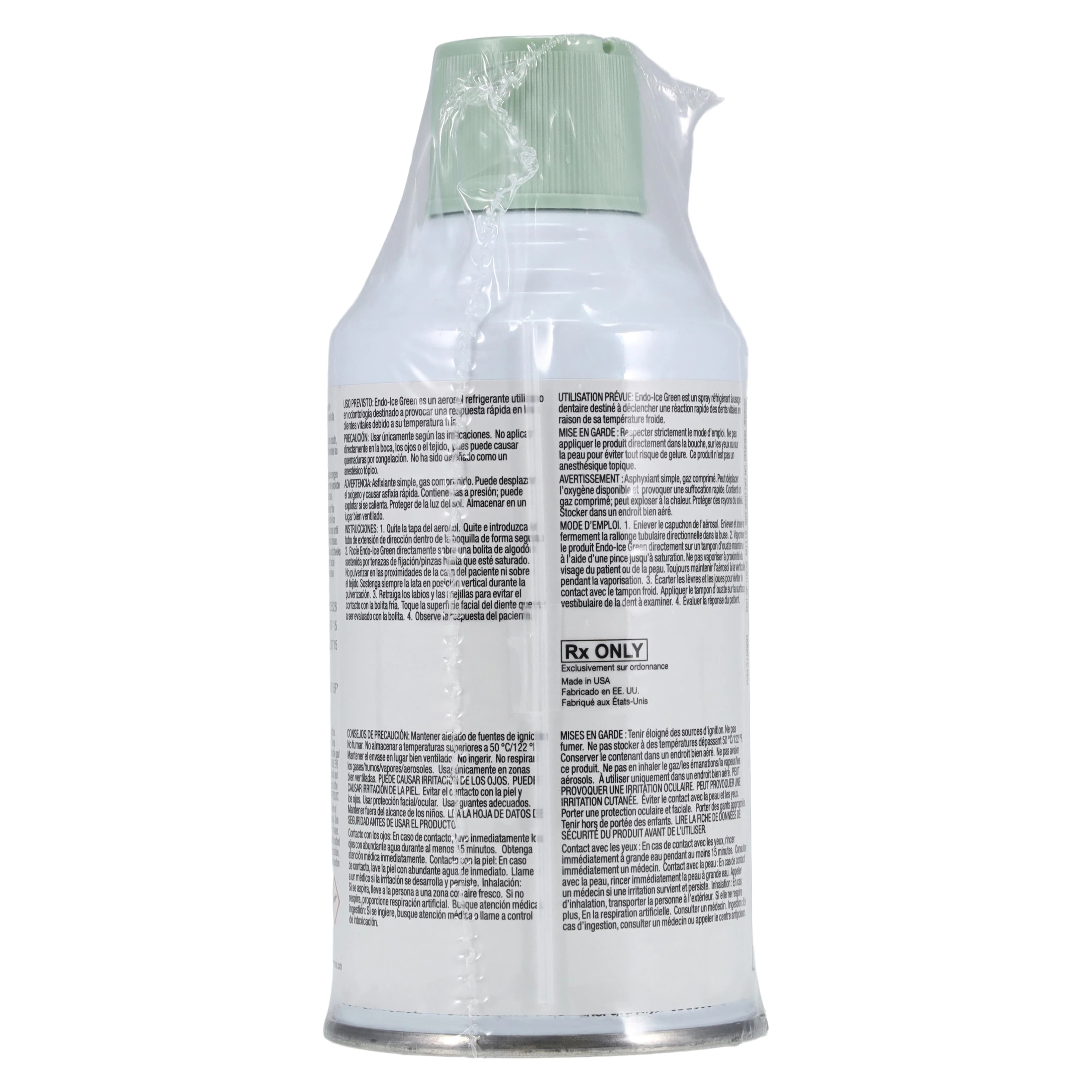 CanalPro Endo-Ice Green Refrigerant Spray, 6 oz Can, 60023526 thumbnail 3