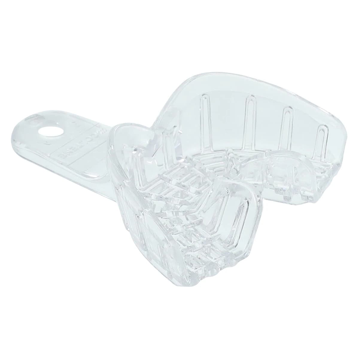 President Disposable Impression Trays, #9 Anterior Universal, Clear, Perforated, 12/Pk, C6909 thumbnail 2