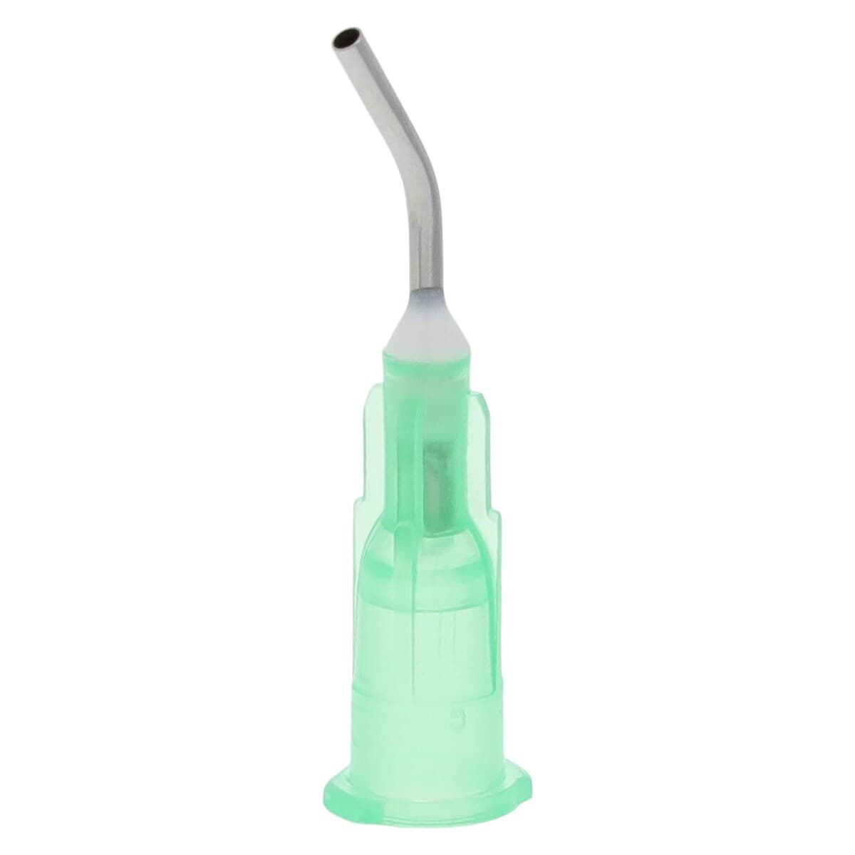 Pulpdent Pre-Bent Applicator Tips, 18 Gauge, 1/2 in, Green, 100/Pk thumbnail 3
