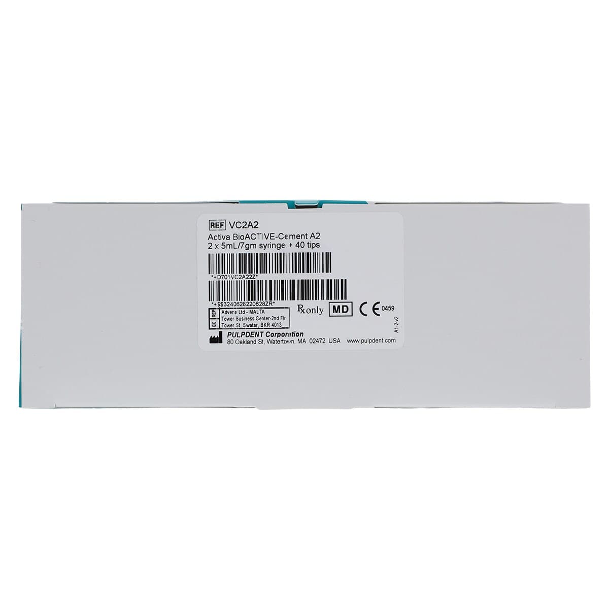 ACTIVA BioActive Cement, Value Pack, A2 Opaque Shade, 2 x 5 mL/7 g Syringes + 40 Automix Tips, VC2A2 thumbnail 8