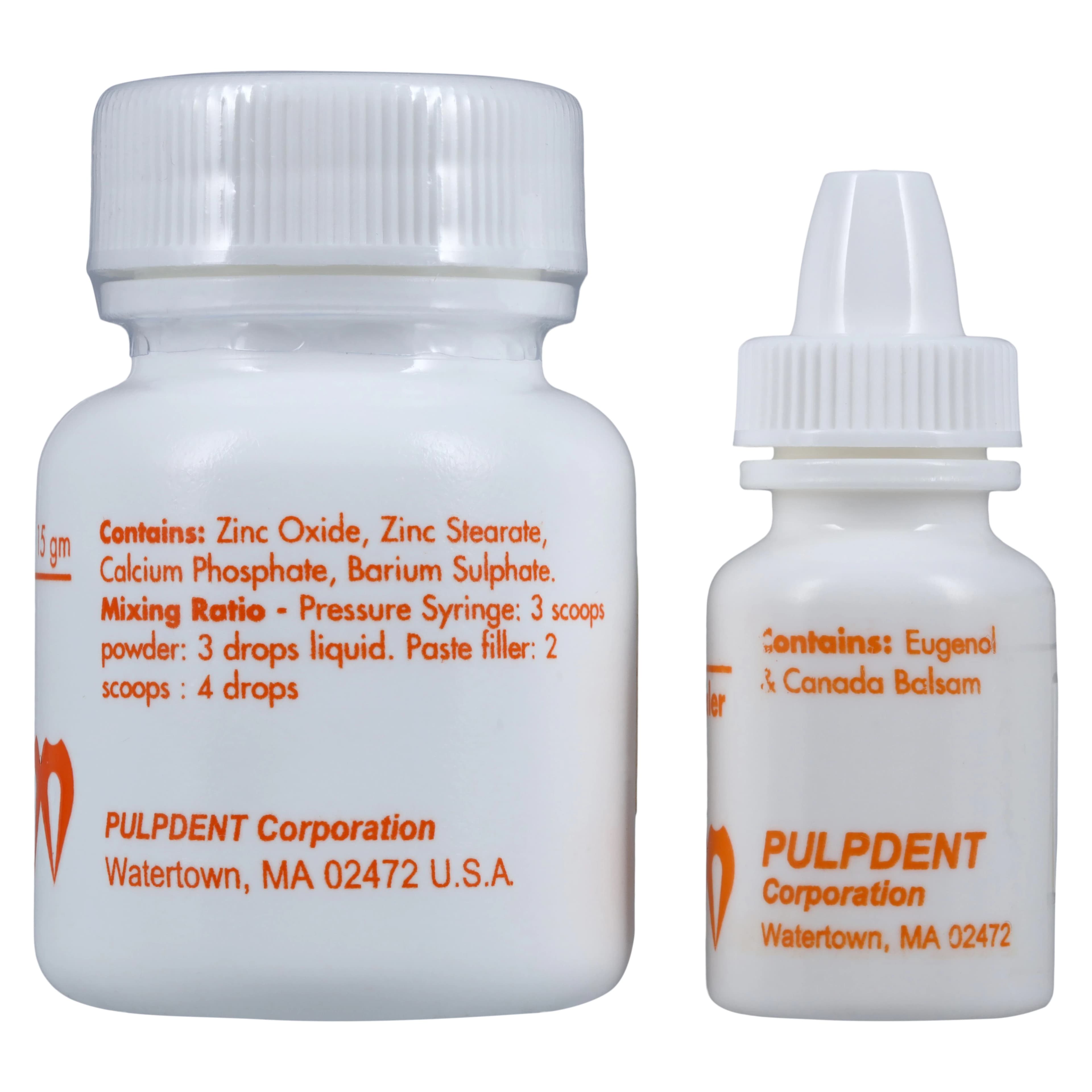 Pulpdent Root Canal Sealer Complete Kit, 15 g Powder, 7.5 mL Liquid, Mixing Pad & Scoop, RK thumbnail 4
