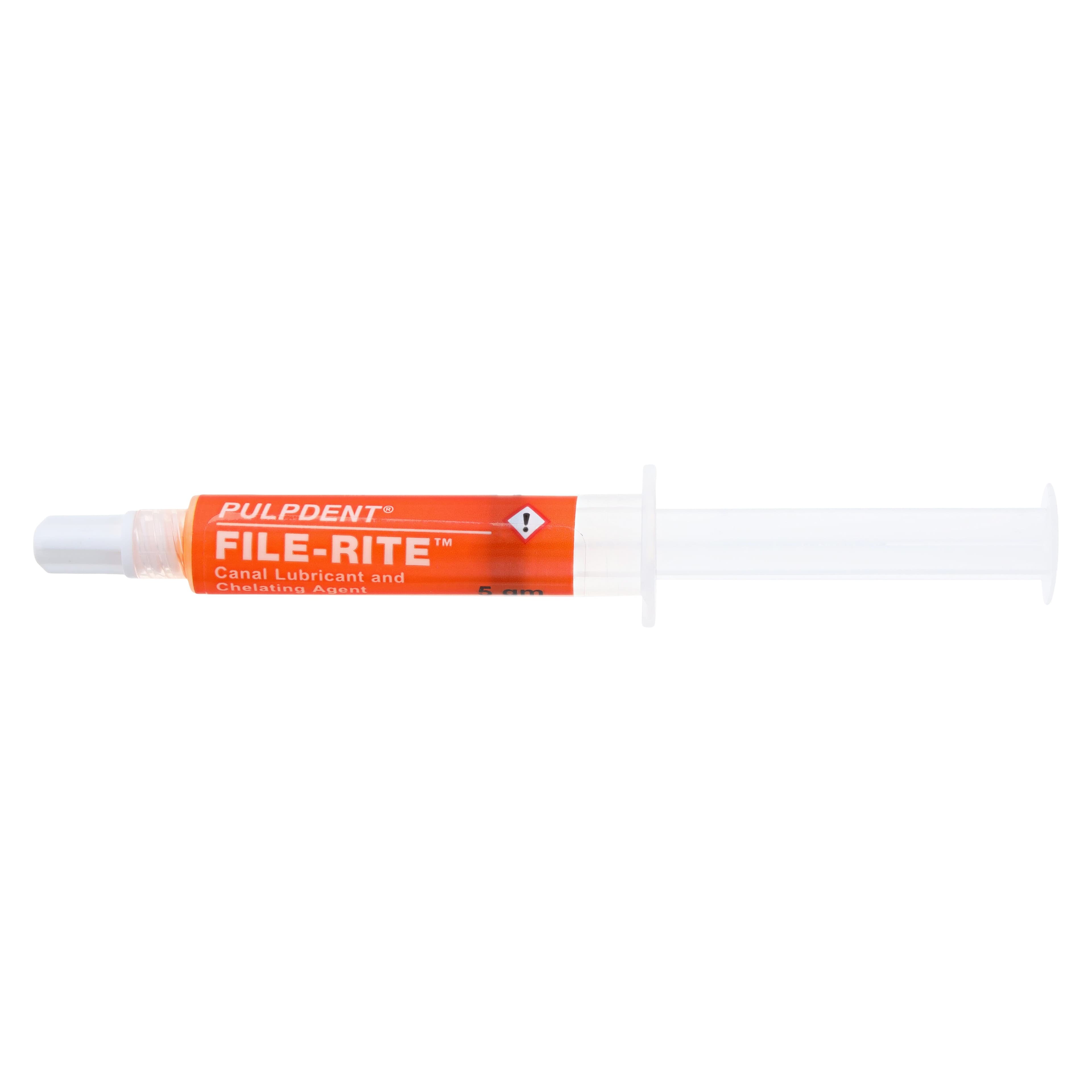Pulpdent File-Rite 17% EDTA Semi-Gel Canal Lubricant Kit, 4 x 5 g Syringes + 50 Applicator Tips, FILE thumbnail 4