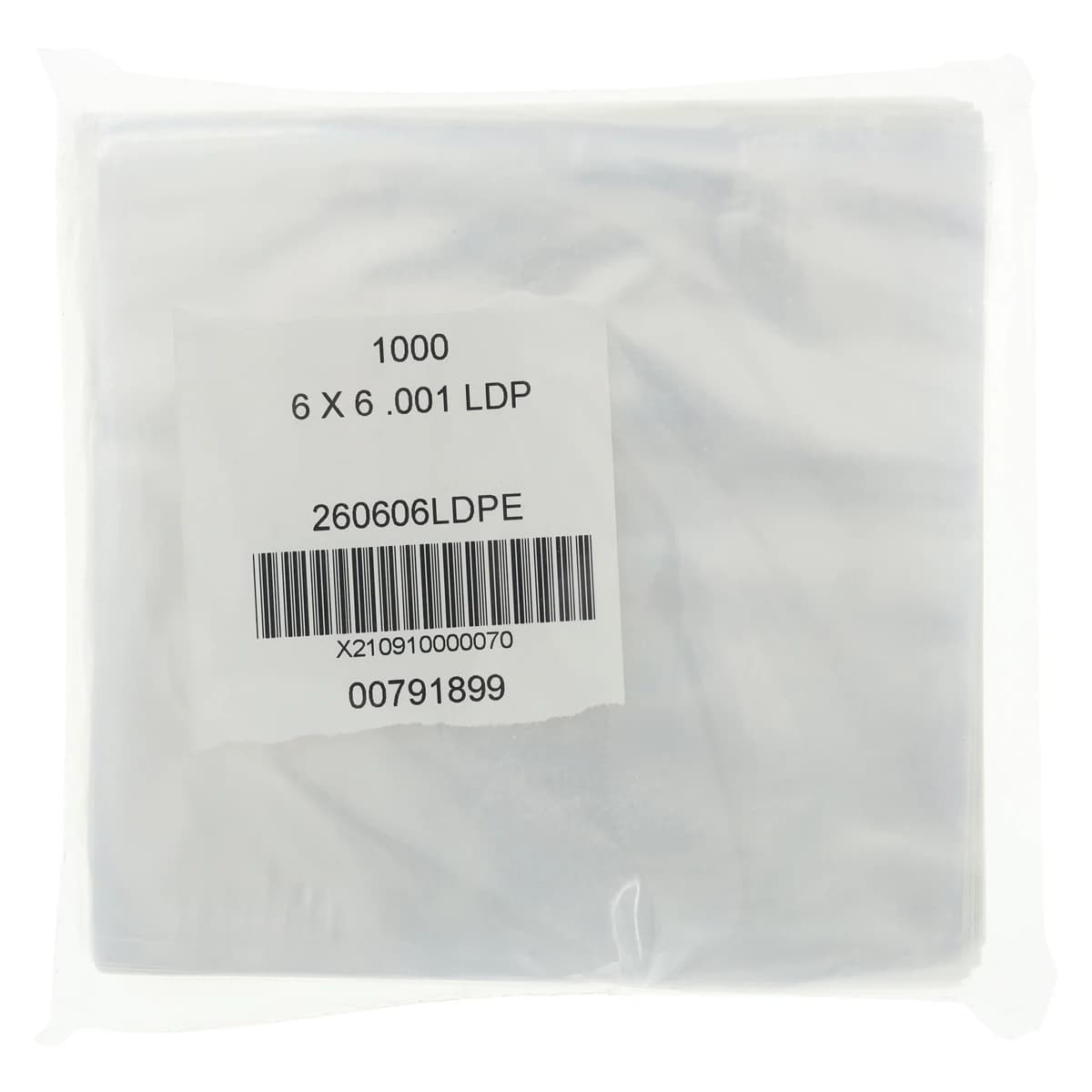 Densilk Plastic Separating Sheets, 6" x 6", 1000/Box thumbnail 2