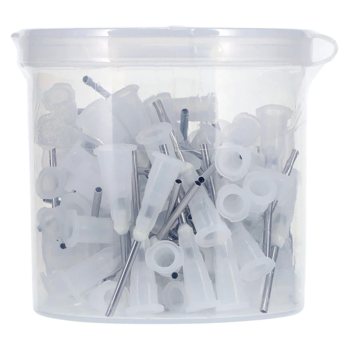 Appli-Vac 3/4" Bendable Needle Tips, 16 Gauge, White, 100/Pkg, 315116 thumbnail 2