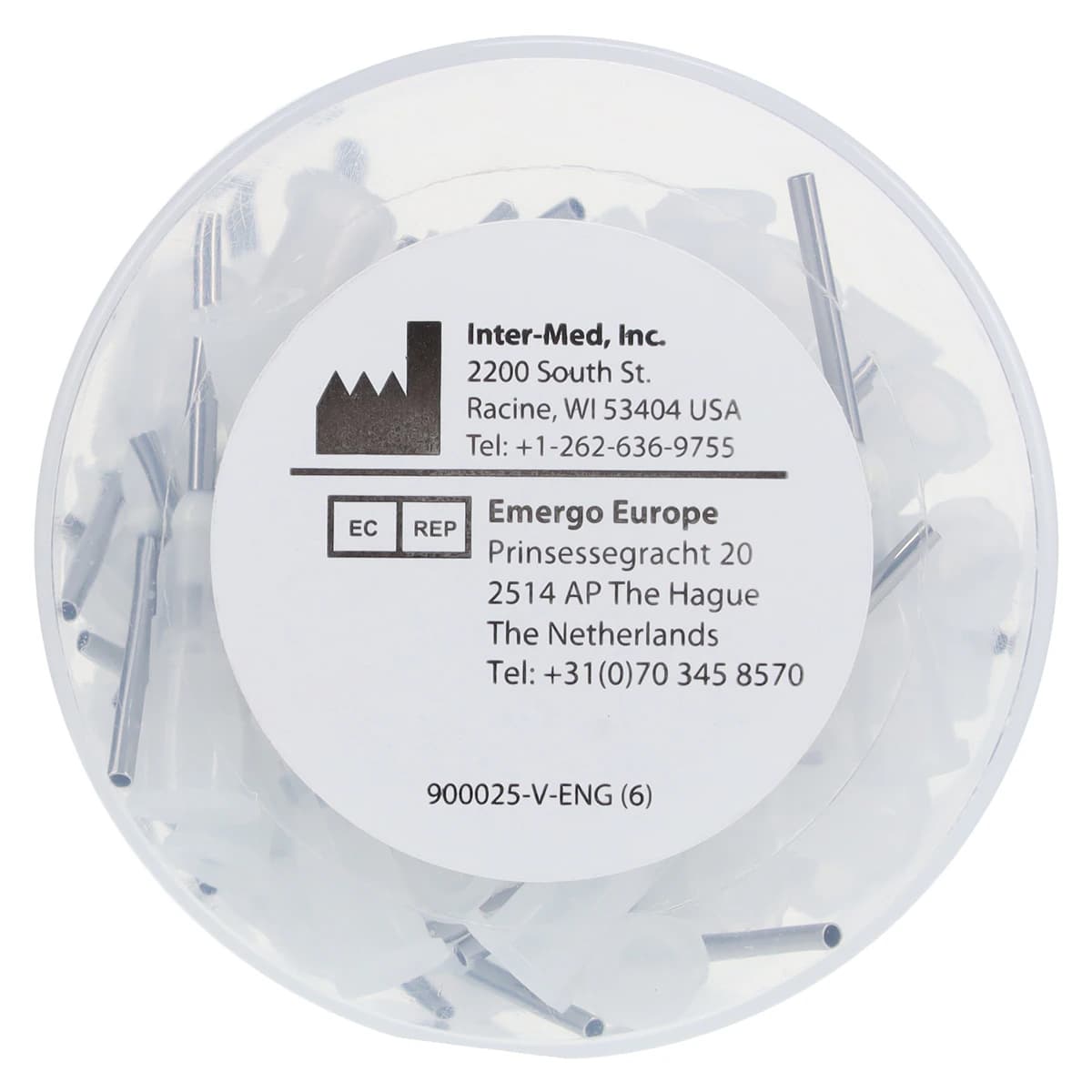Appli-Vac 3/4" Bendable Needle Tips, 16 Gauge, White, 100/Pkg, 315116 thumbnail 3