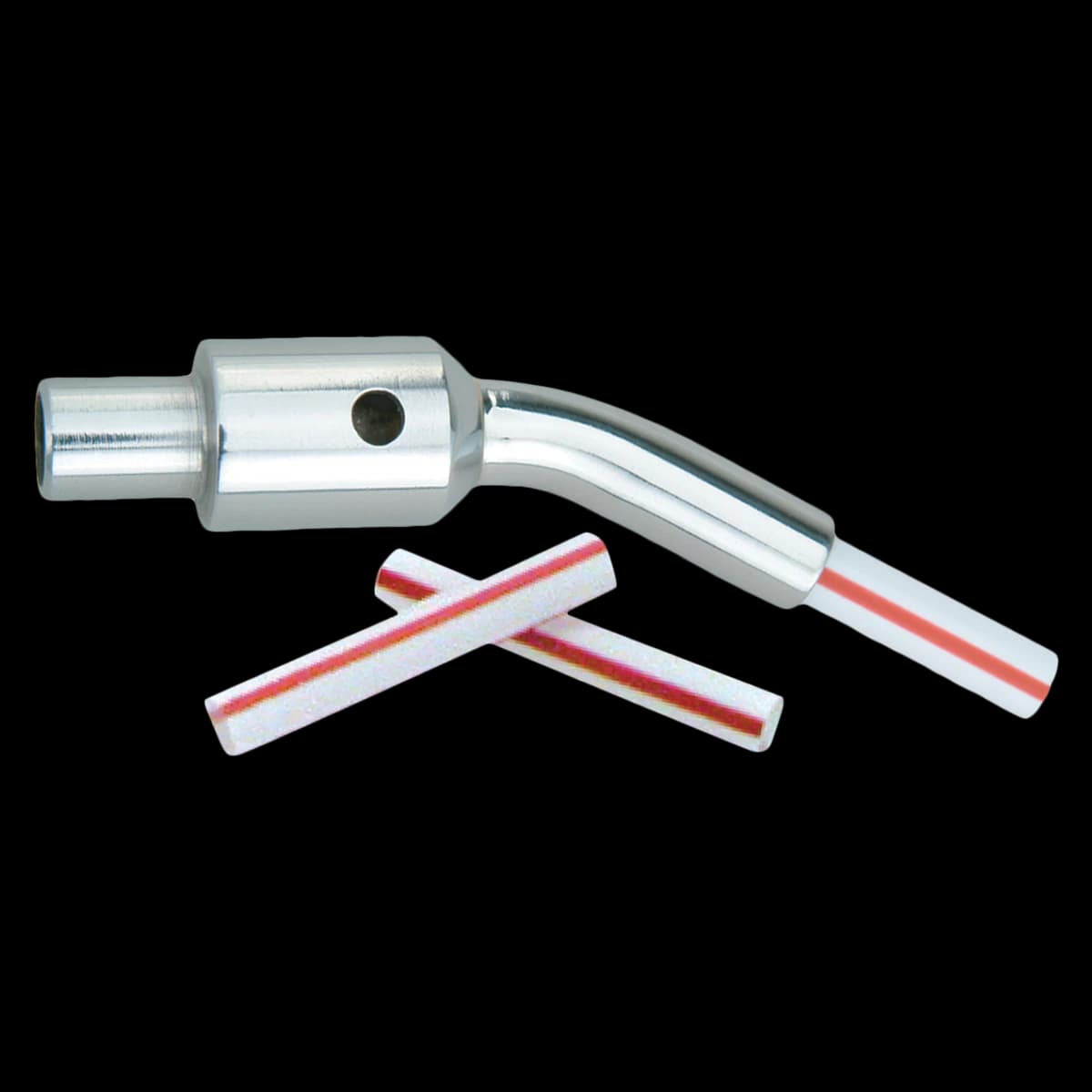 Vista Apex Metal Straw Aspirator Kit, 1.5mm Opening, 4.5" Length, with 200 Replacement Straws and Cleaning Brush, #802017 - Straw Aspirator Kit - Image 1