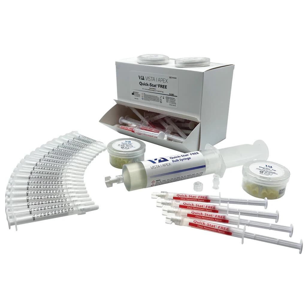 Quick-Stat FREE Clear Hemostatic Gel, 25% Aluminum Chloride, 1.2 mL Prefilled Syringes, Value Pack, 40/Pk, 504640 thumbnail 2