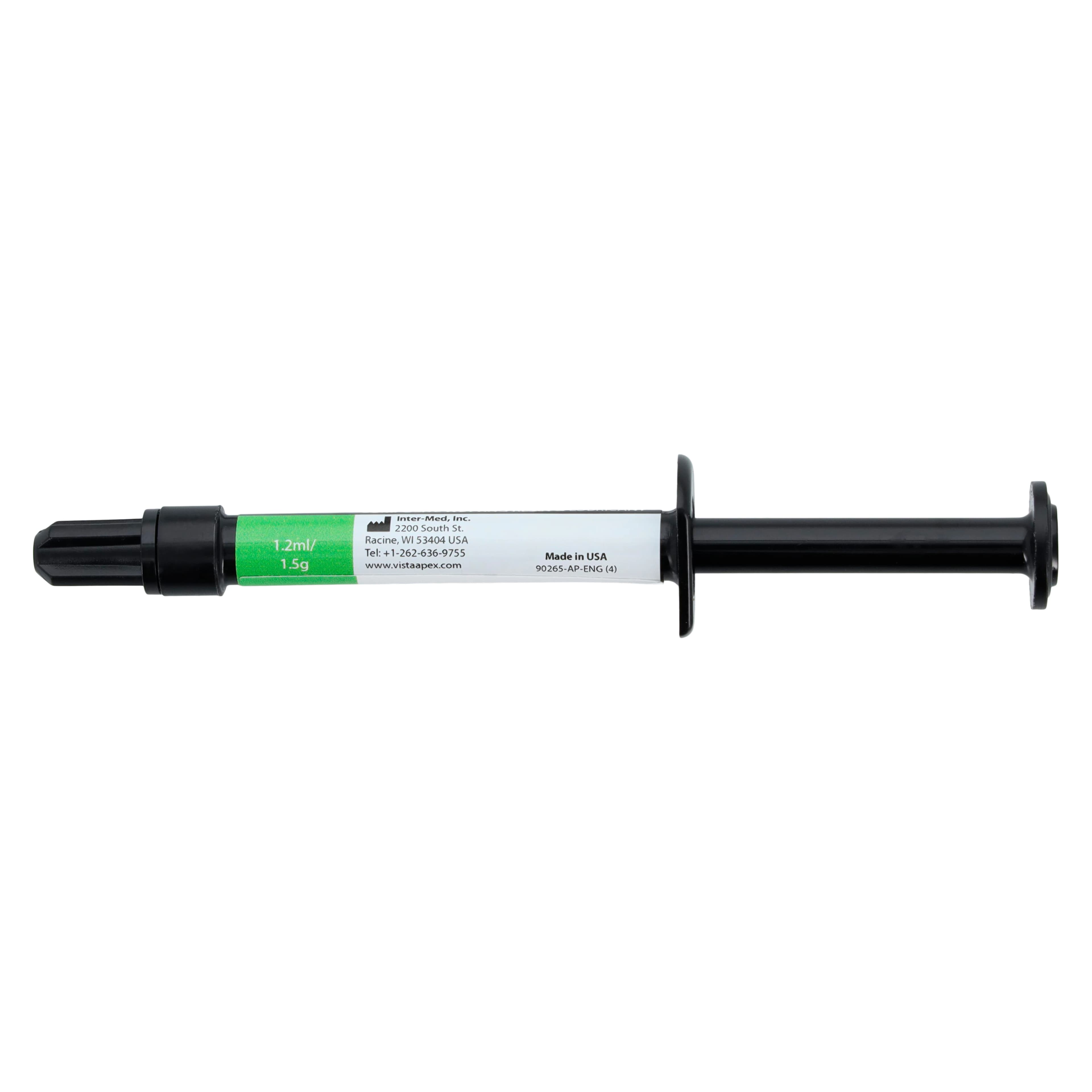 Vista Apex Seamfree Composite Wetting Resin and Lubricant 5-Syringe Kit, 1.2 mL Syringes with 50 Exacta-Flo Tips, #90026 thumbnail 4