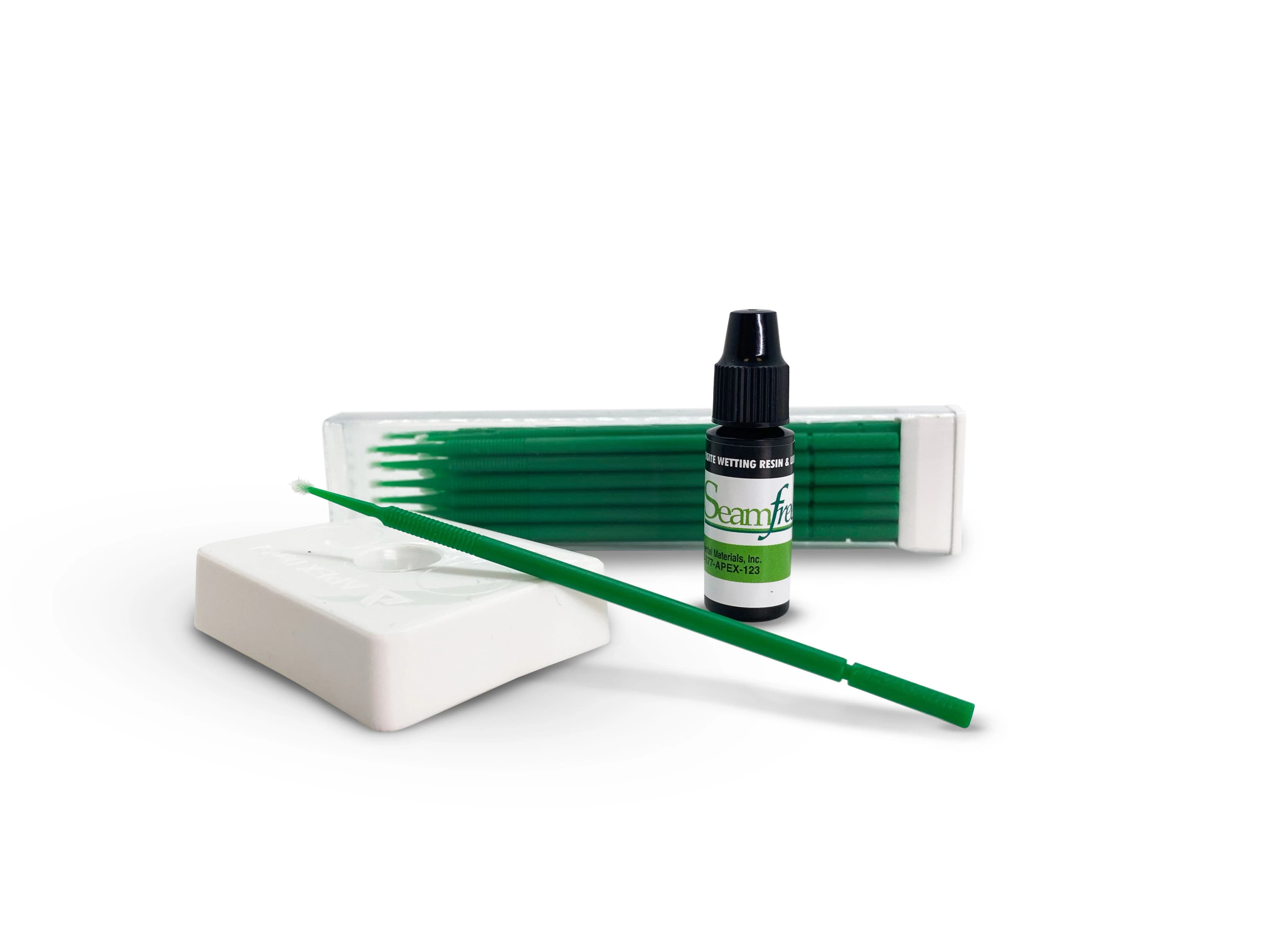 SeamFree Composite Wetting Resin & Lubricant, 3mL Bottle Kit with Single-Cavity Well and 25 Applicators, 90027 thumbnail 2