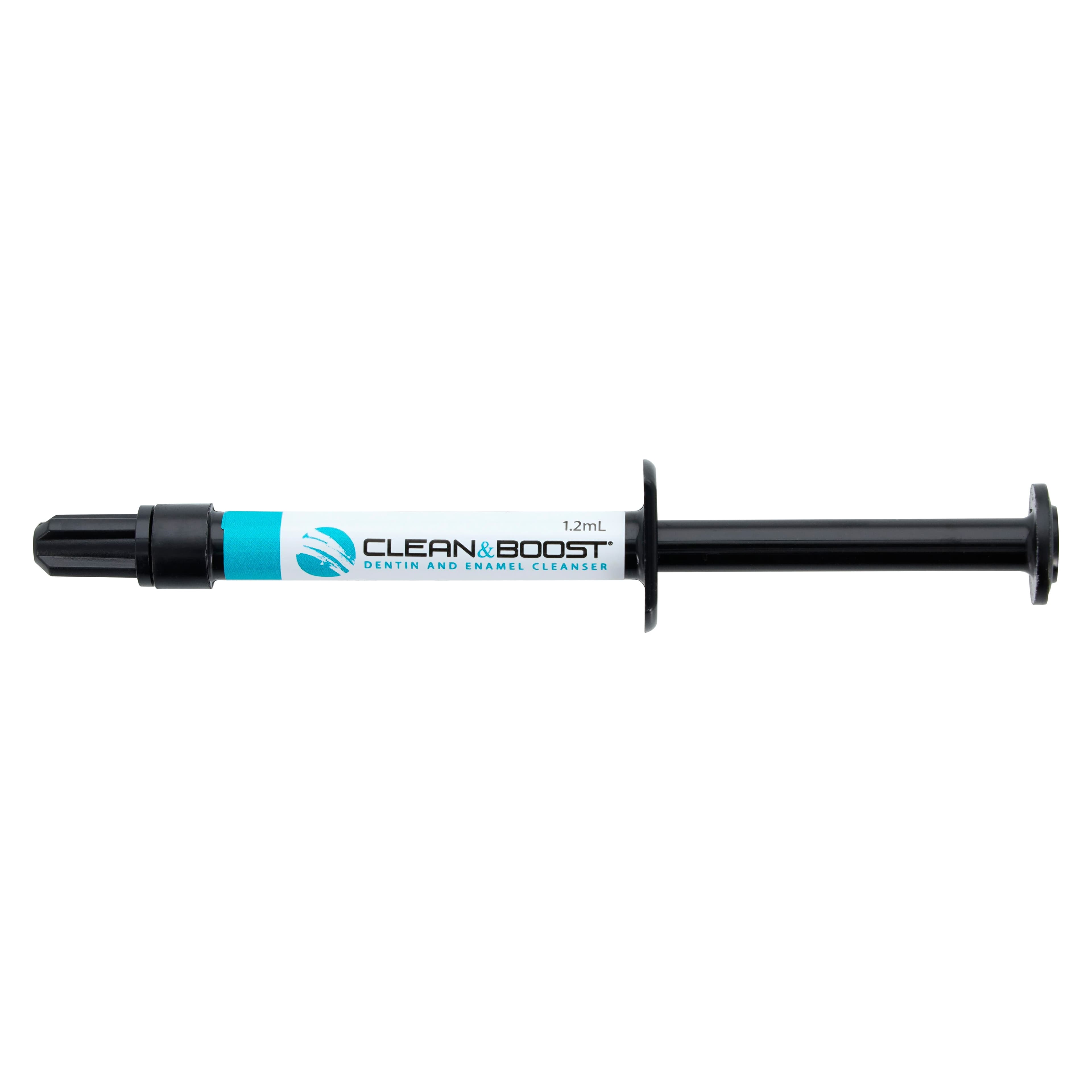 Clean & Boost Dentin and Enamel Cleanser Liquid, 1.2 mL Syringe, 5/Pk with 25 Stat-Flo Tips, 90057 thumbnail 2