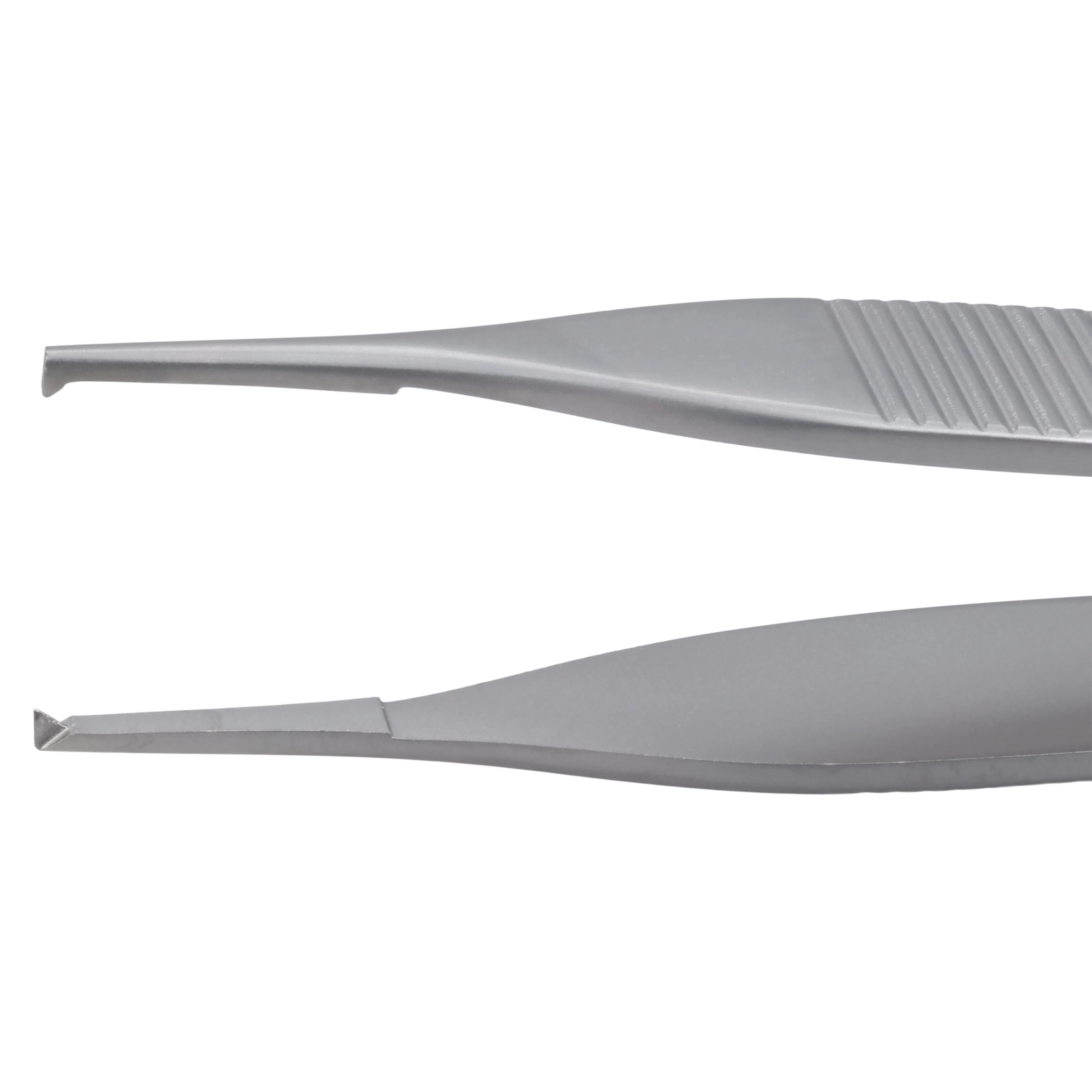 Miltex Meister-Hand Adson Tissue Suture Forceps, Straight, 4-3/4", Stainless Steel, Autoclavable thumbnail 3