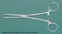 Rochester-Pean Hemostatic Forceps, Straight, 5-1/2" - Forcep Roch-pean 5 1/2 St - Image 1